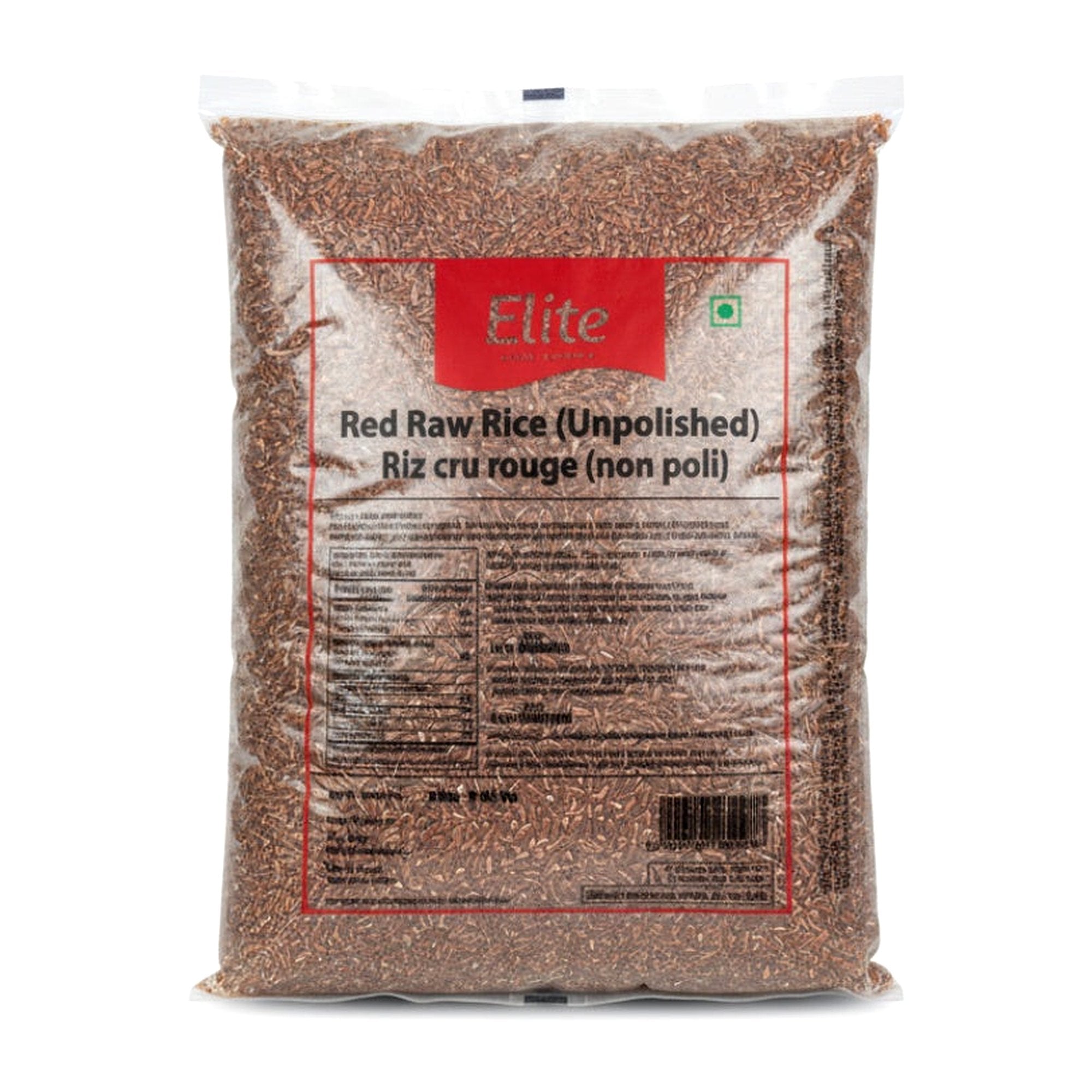 Elite Red Raw Rice Unpolished 8Lb - Rice & Flours - Buy Online at Thurga Grocery
