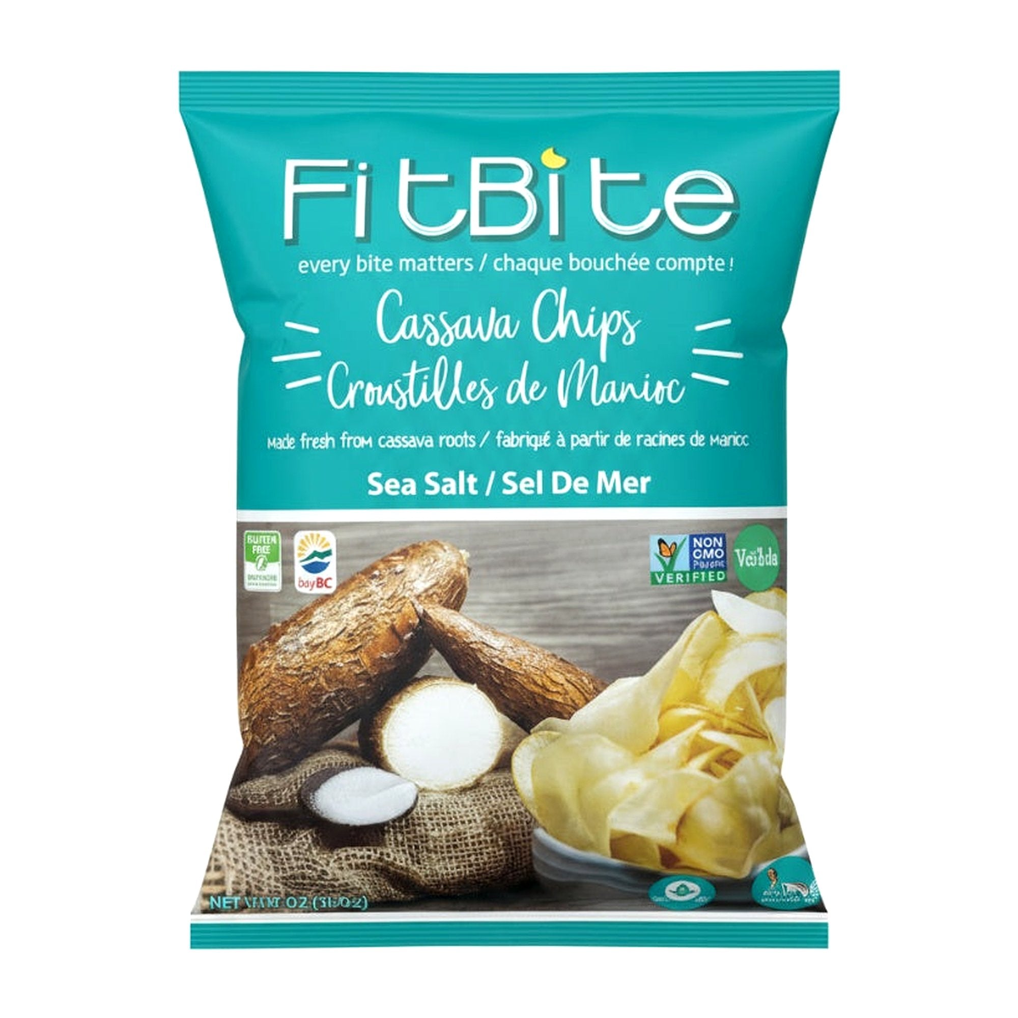 Fitbite Cassava Chips (Sea Salt) 100G - Ready to Eat Foods - Buy Online at Thurga Grocery
