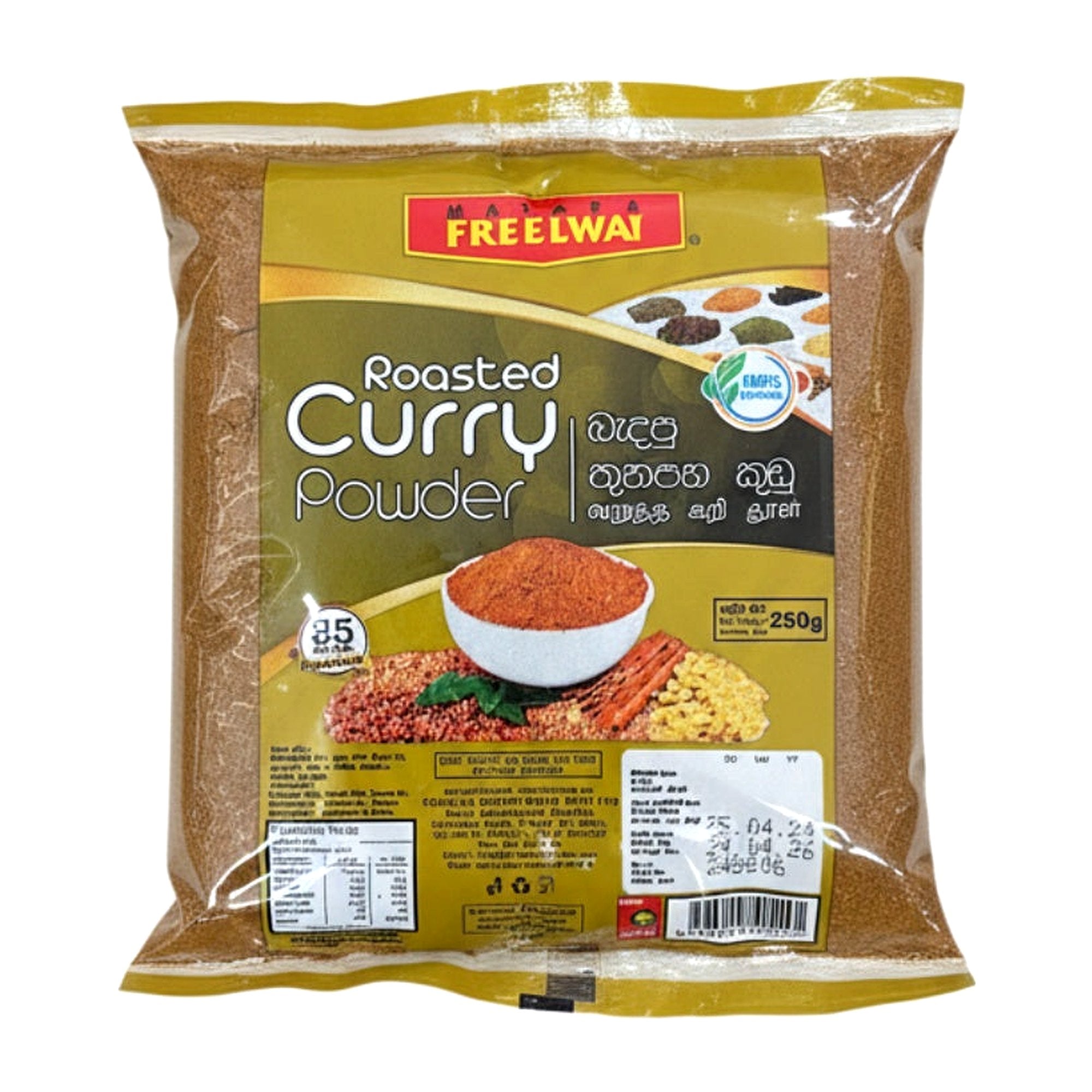 Freelan Roasted Curry Pwdr 250G - Spices & Curry Powder - Buy Online at Thurga Grocery