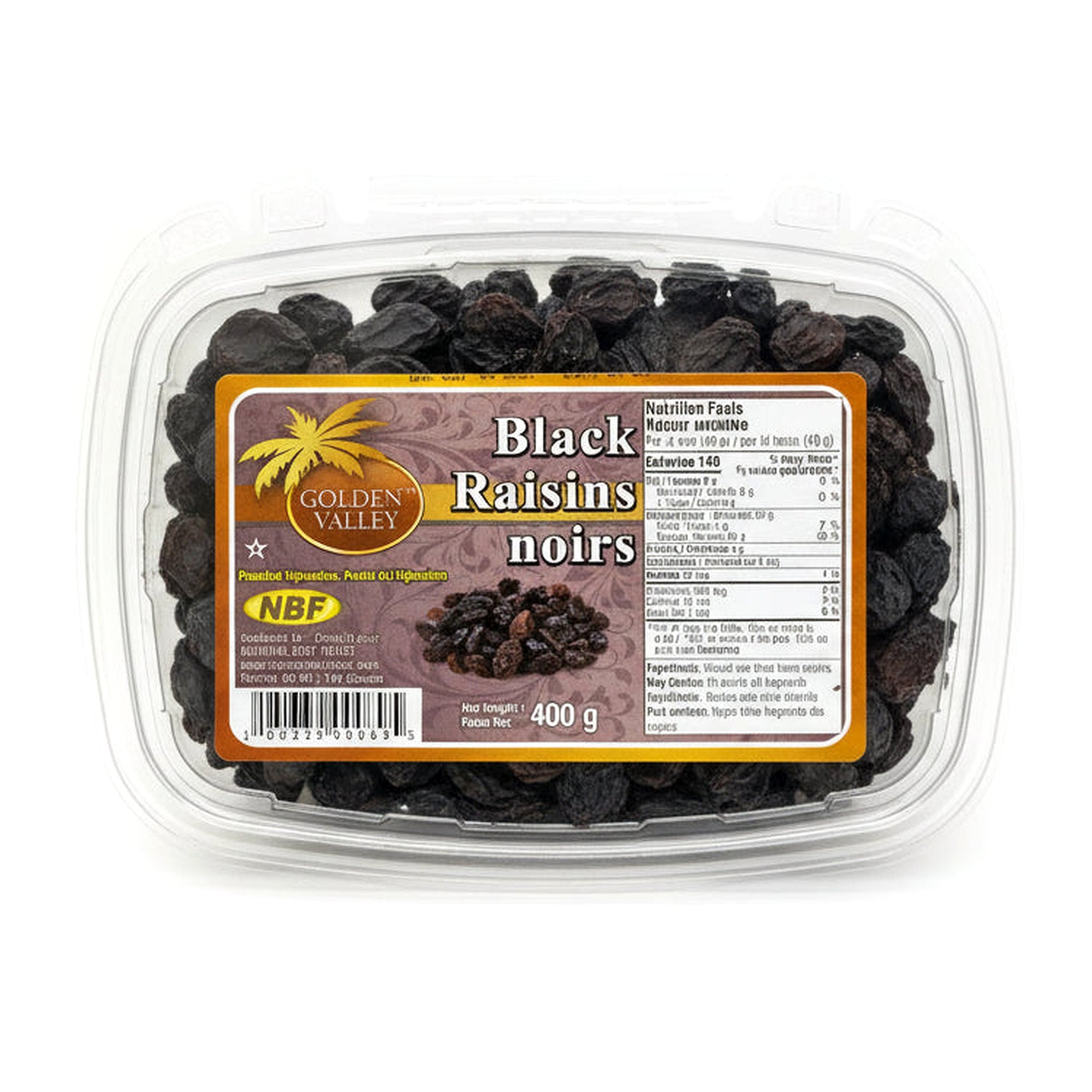 G/Valley Black Raisins 400G - Dehydrated foods - Buy Online at Thurga Grocery