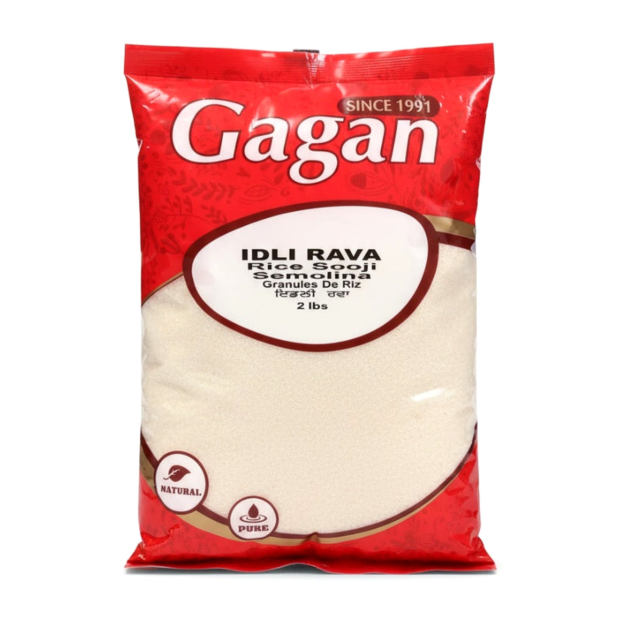 Gagan Idly Rava 2Lb - Rice & Flours - Buy Online at Thurga Grocery