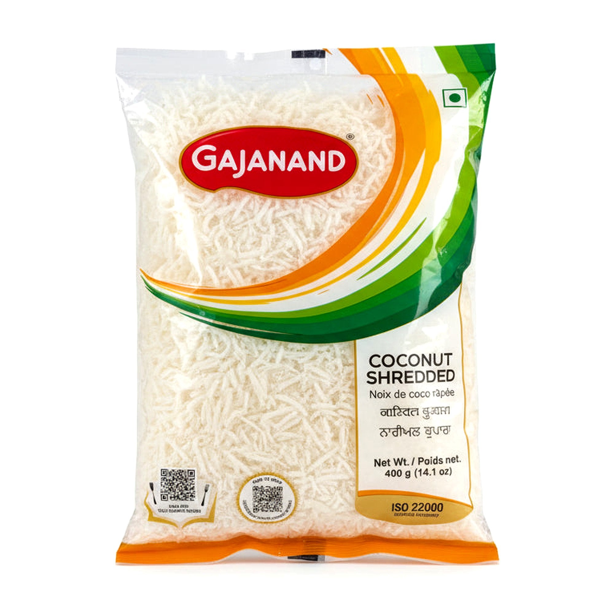 Gajanand Coconut Shredded 400G - Cooking Essential & Kitchen Appliance - Buy Online at Thurga Grocery