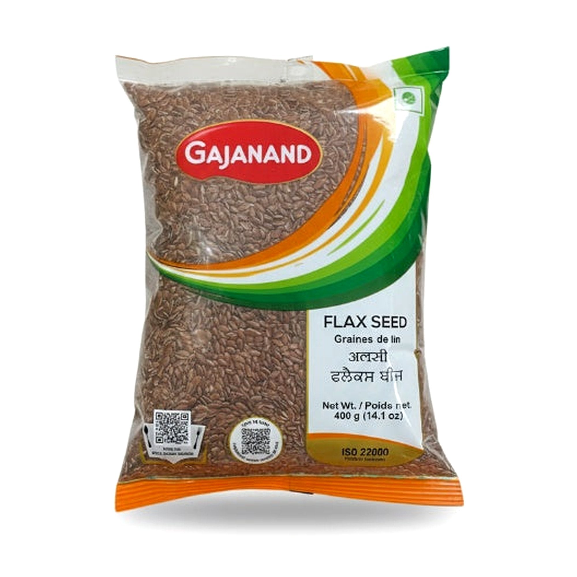 Gajanand Flax Seed 400G - Rice & Flours - Buy Online at Thurga Grocery