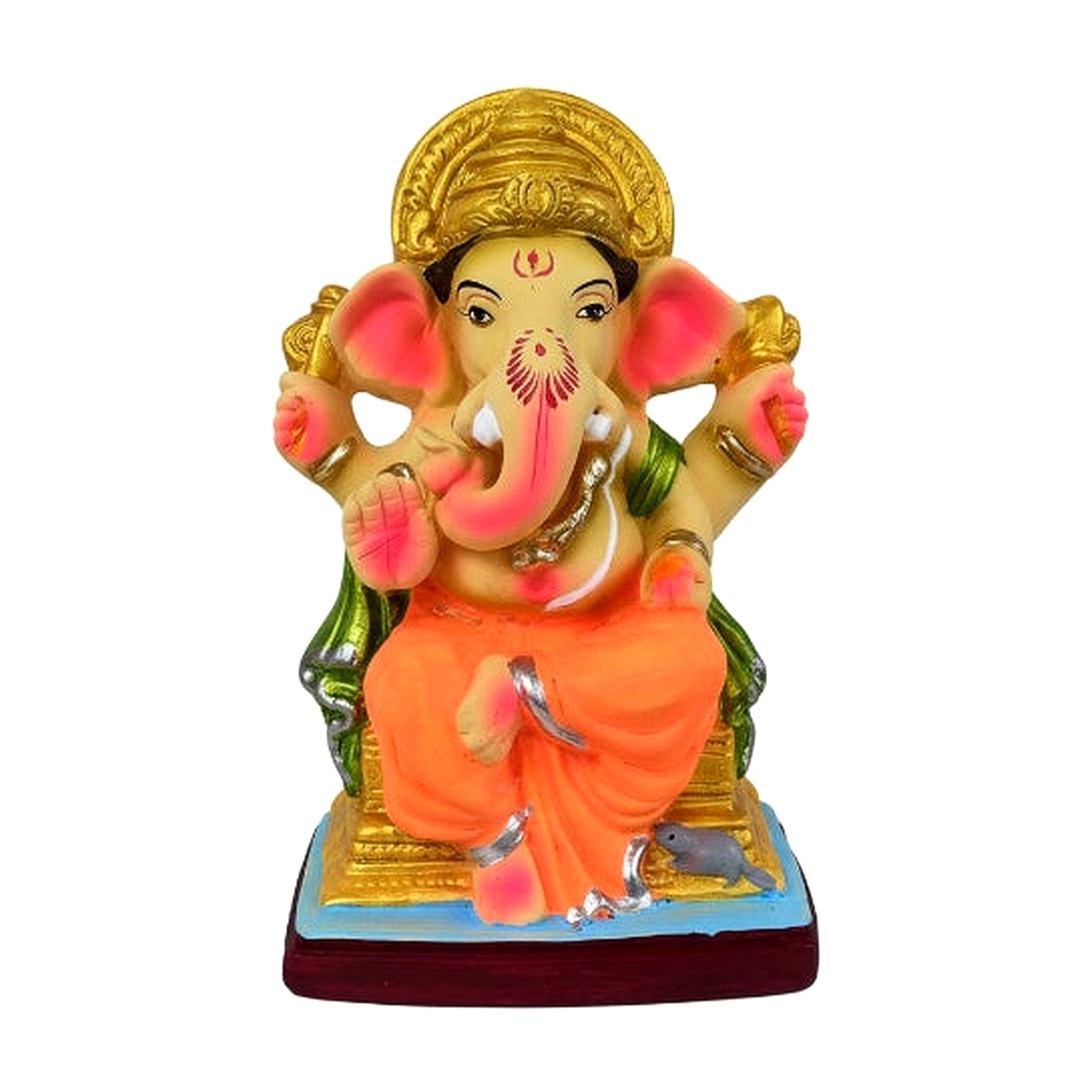 Ganesh Statue For Home Temple 3 (Small) - Cooking Essential & Kitchen Appliance - Buy Online at Thurga Grocery