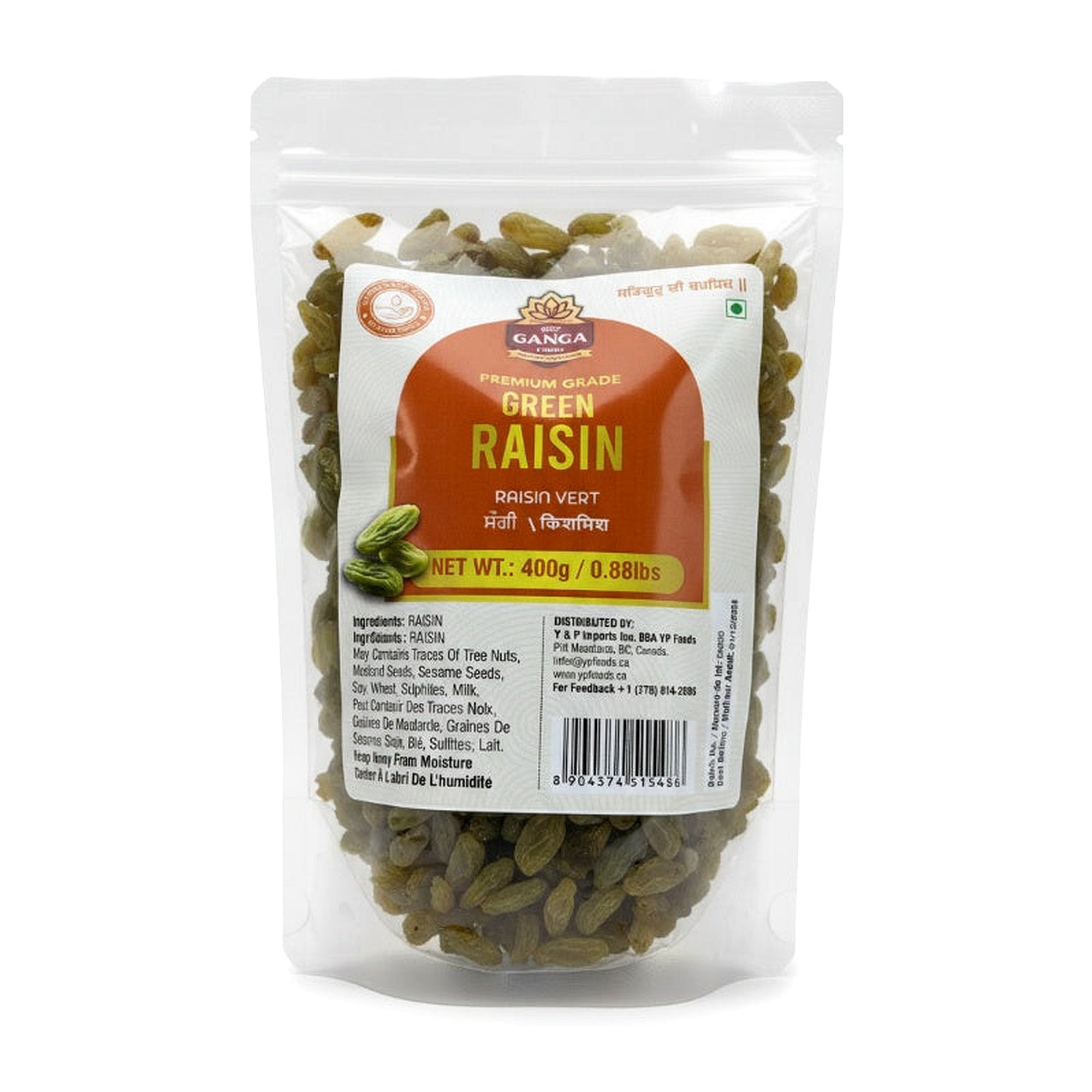 Ganga Green Raisin 400G - Dehydrated foods - Buy Online at Thurga Grocery