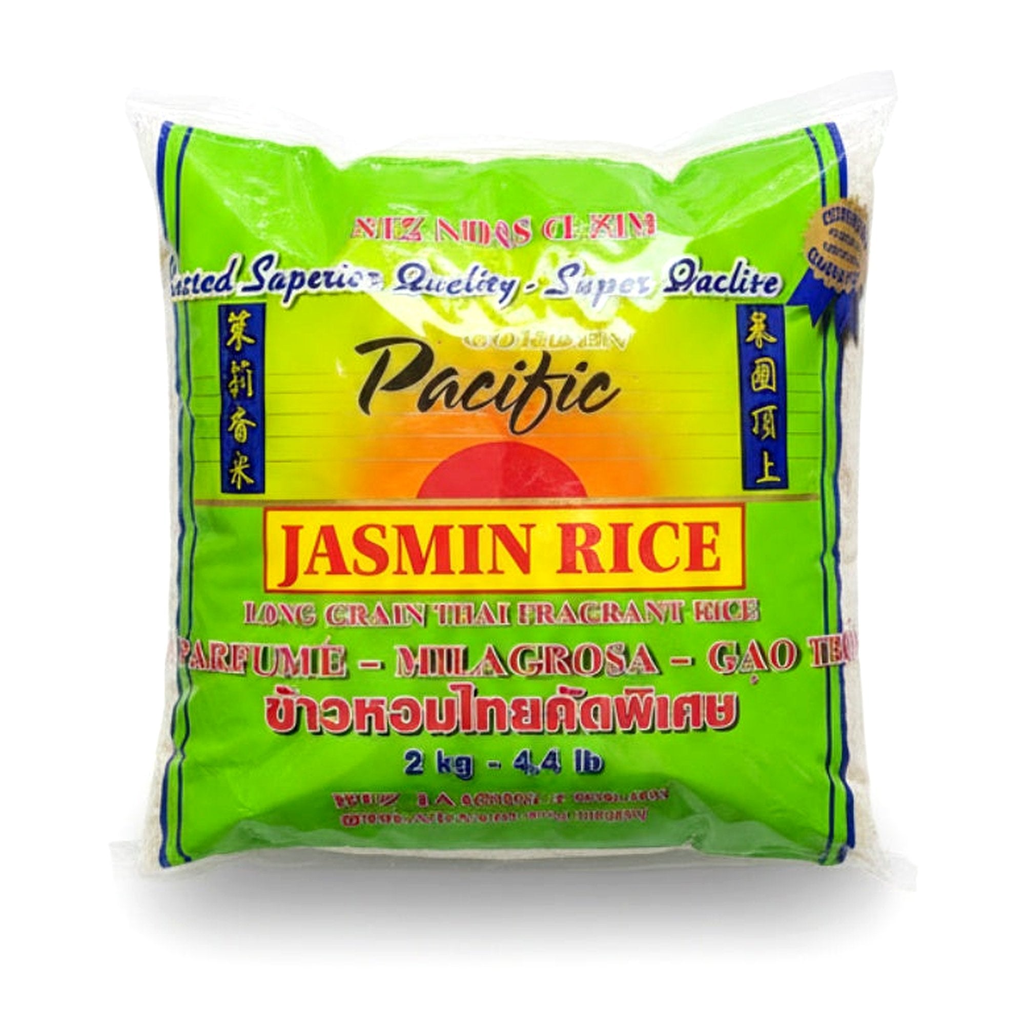 Golden Pacific Jasmine Rice 2Kg - Rice & Flours - Buy Online at Thurga Grocery
