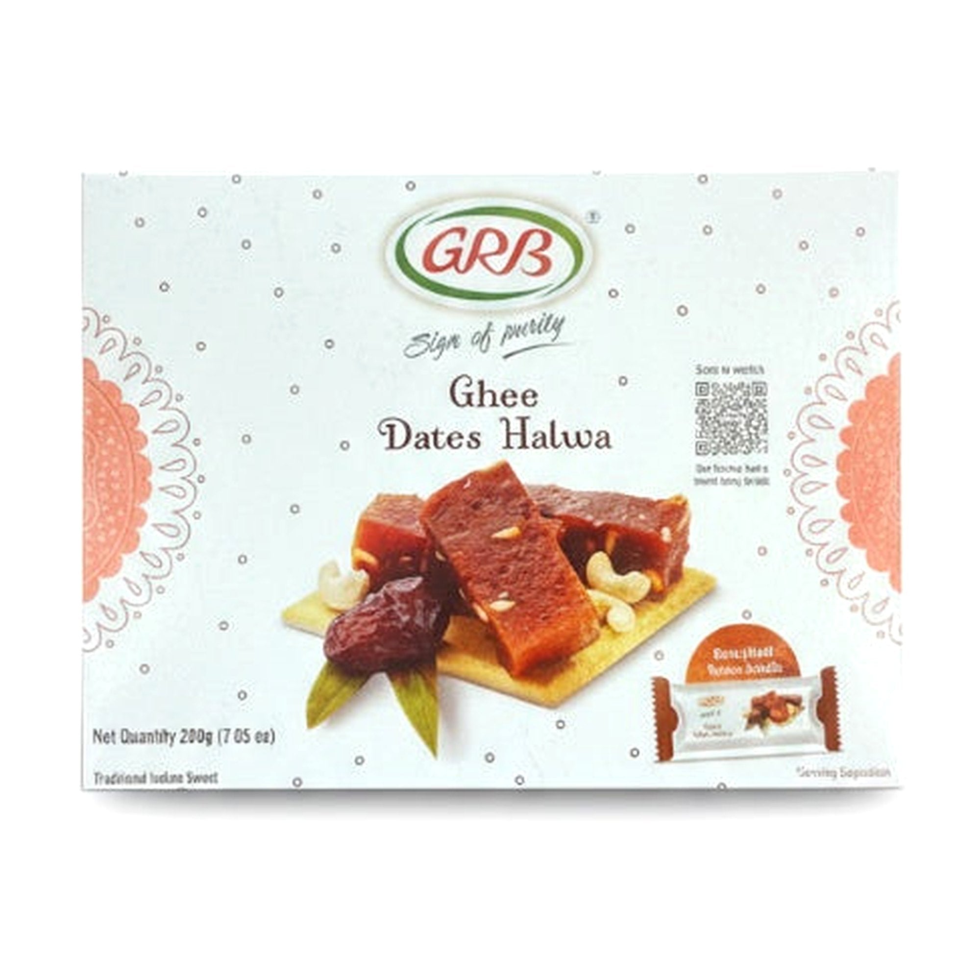 Grb Ghee Dates Halwa 200G - Ready to Eat Foods - Buy Online at Thurga Grocery