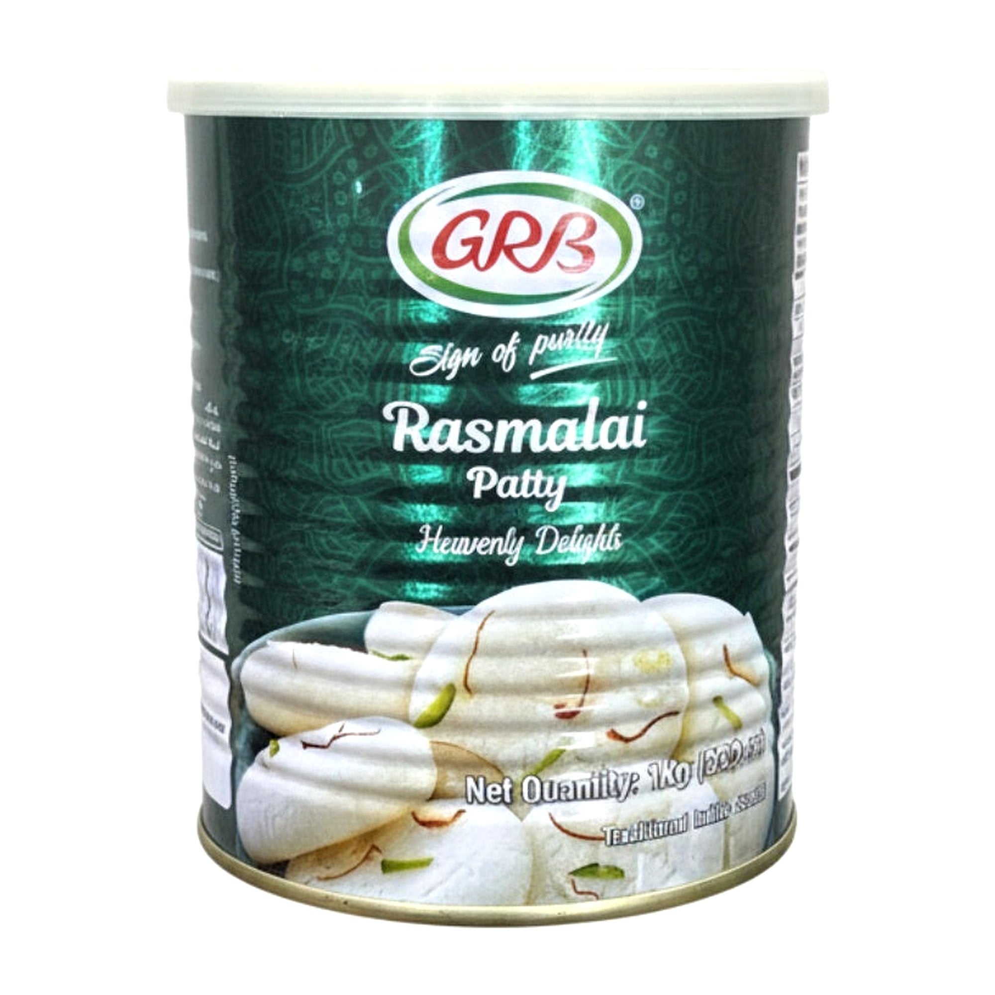 Grb Rasmalai Patty 1Kg - Ready to Eat Foods - Buy Online at Thurga Grocery