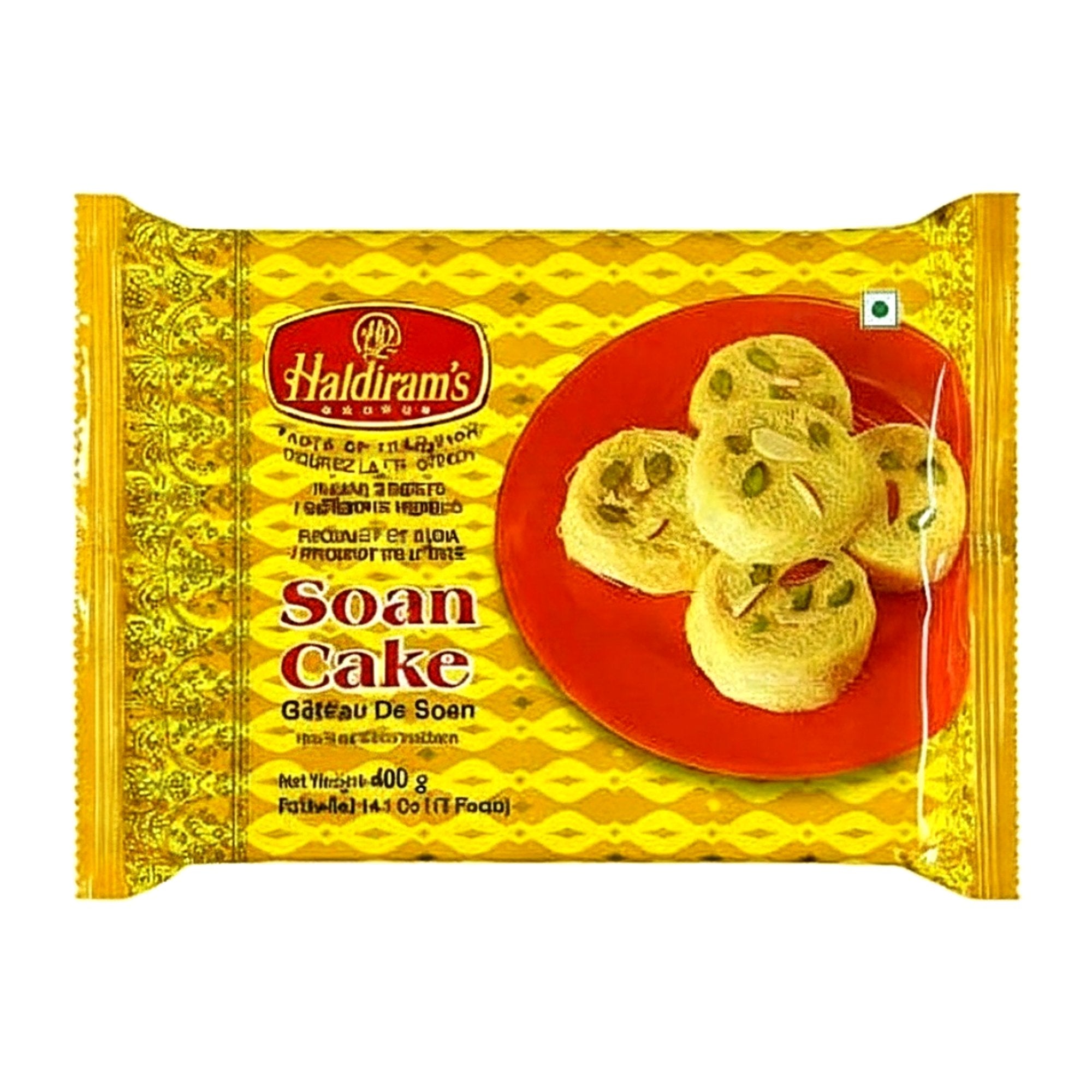 Haldirams Soan Cake 400G - Ready to Eat Foods - Buy Online at Thurga Grocery