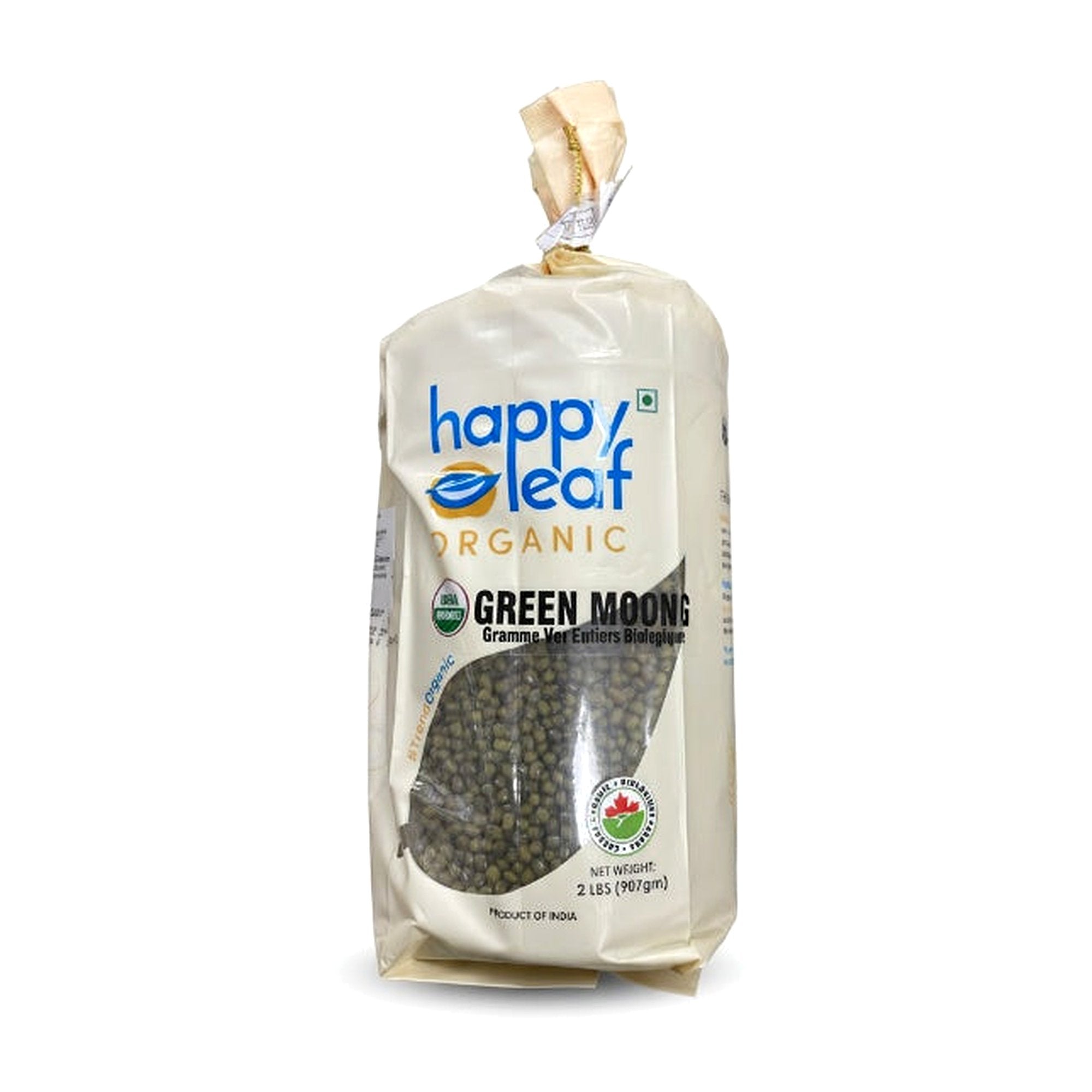 Happyleaf Green Moong 2Lb - Dehydrated foods - Buy Online at Thurga Grocery