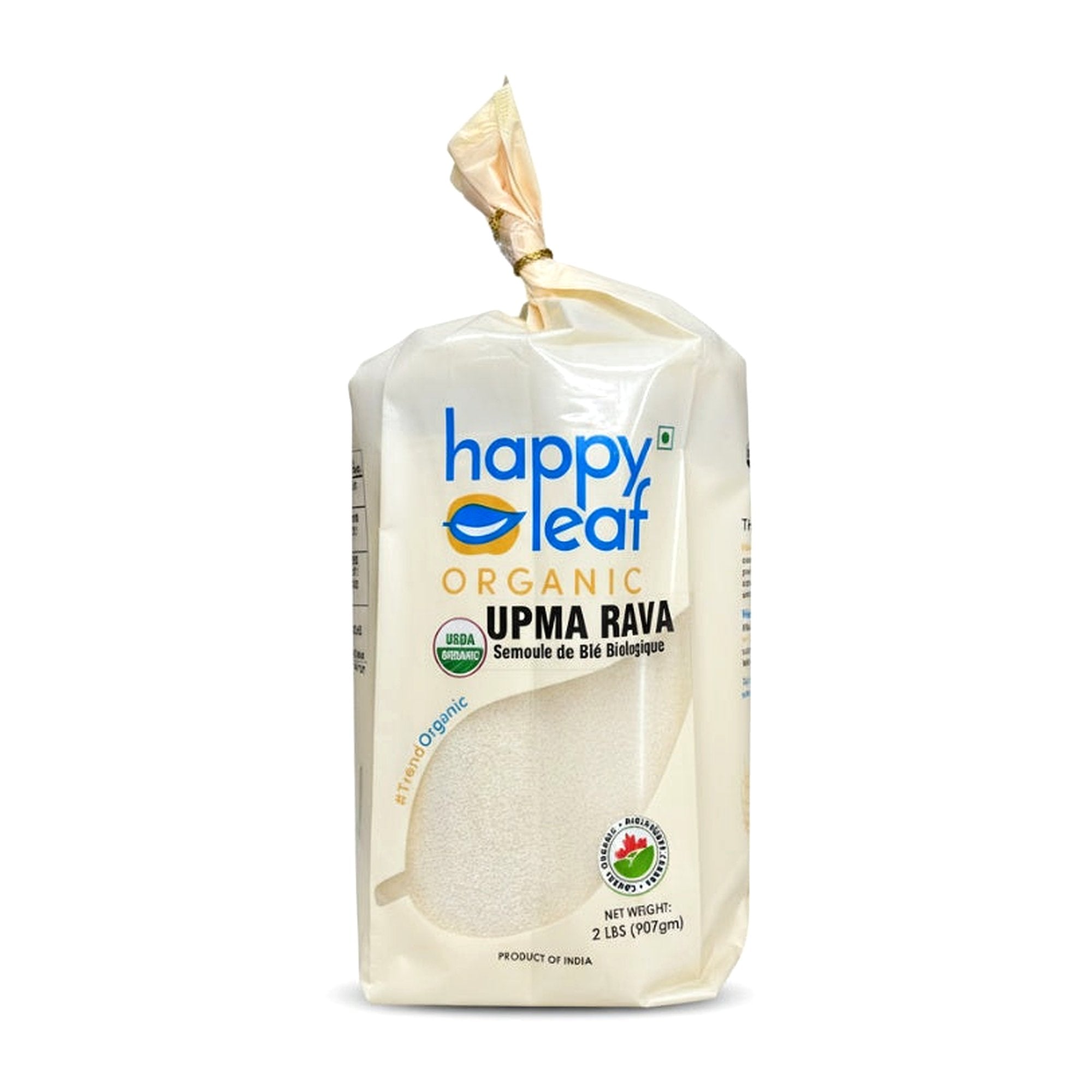 Happyleaf Upma Rava 2Lb - Rice & Flours - Buy Online at Thurga Grocery