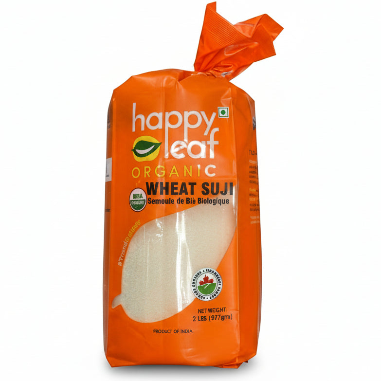 Happyleaf Wheat Suji 2Lb - Rice & Flours - Buy Online at Thurga Grocery