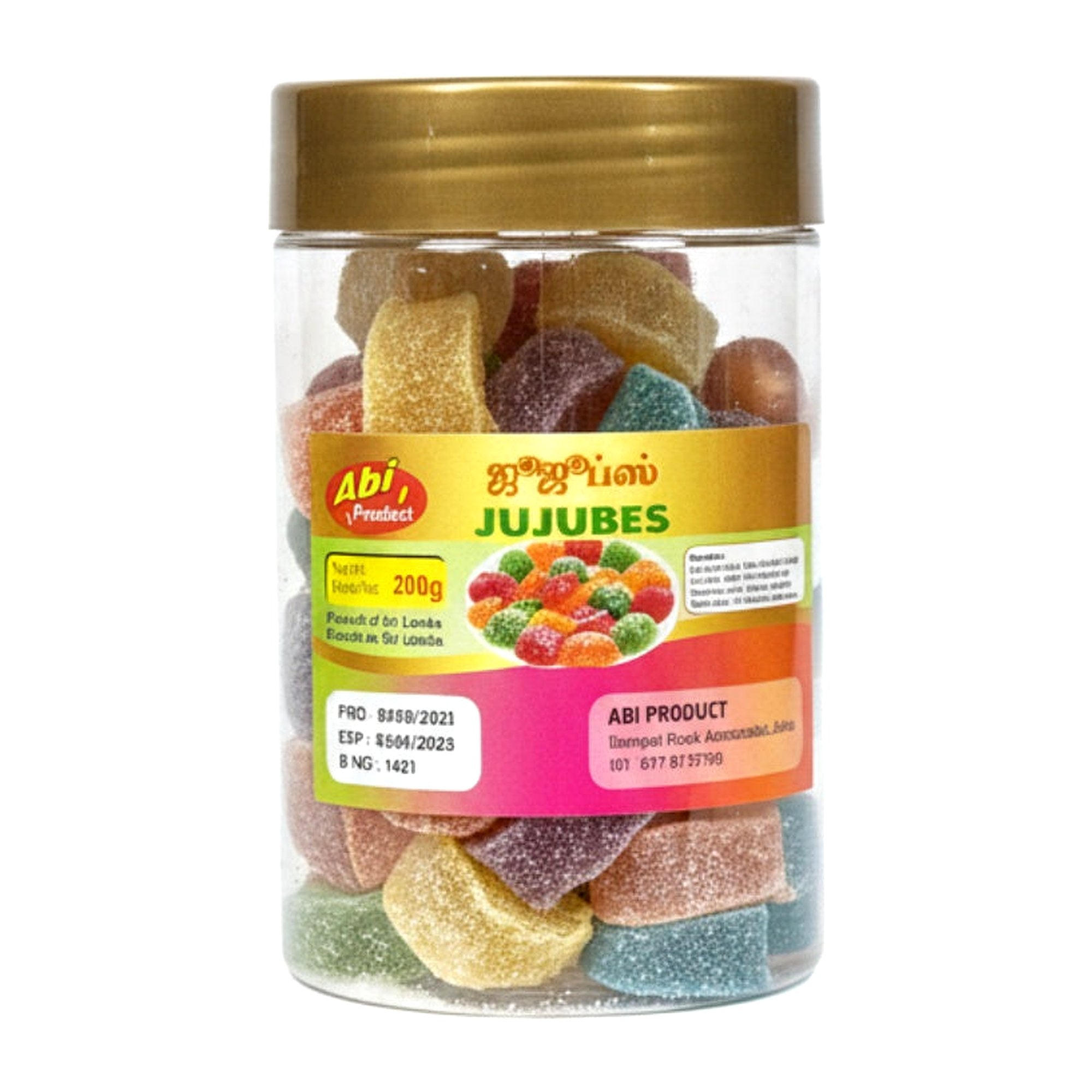 JUJUBES 250G