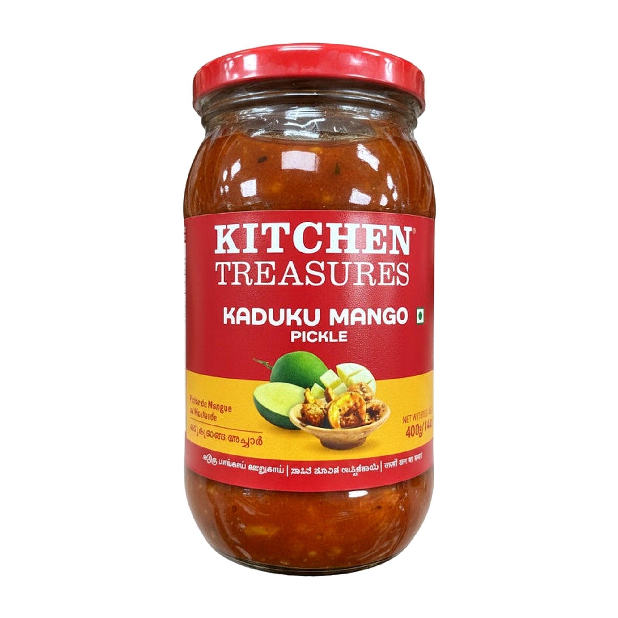 K/T Kaduku Mango Pickle 400G - Condiments & Pickles - Buy Online at Thurga Grocery