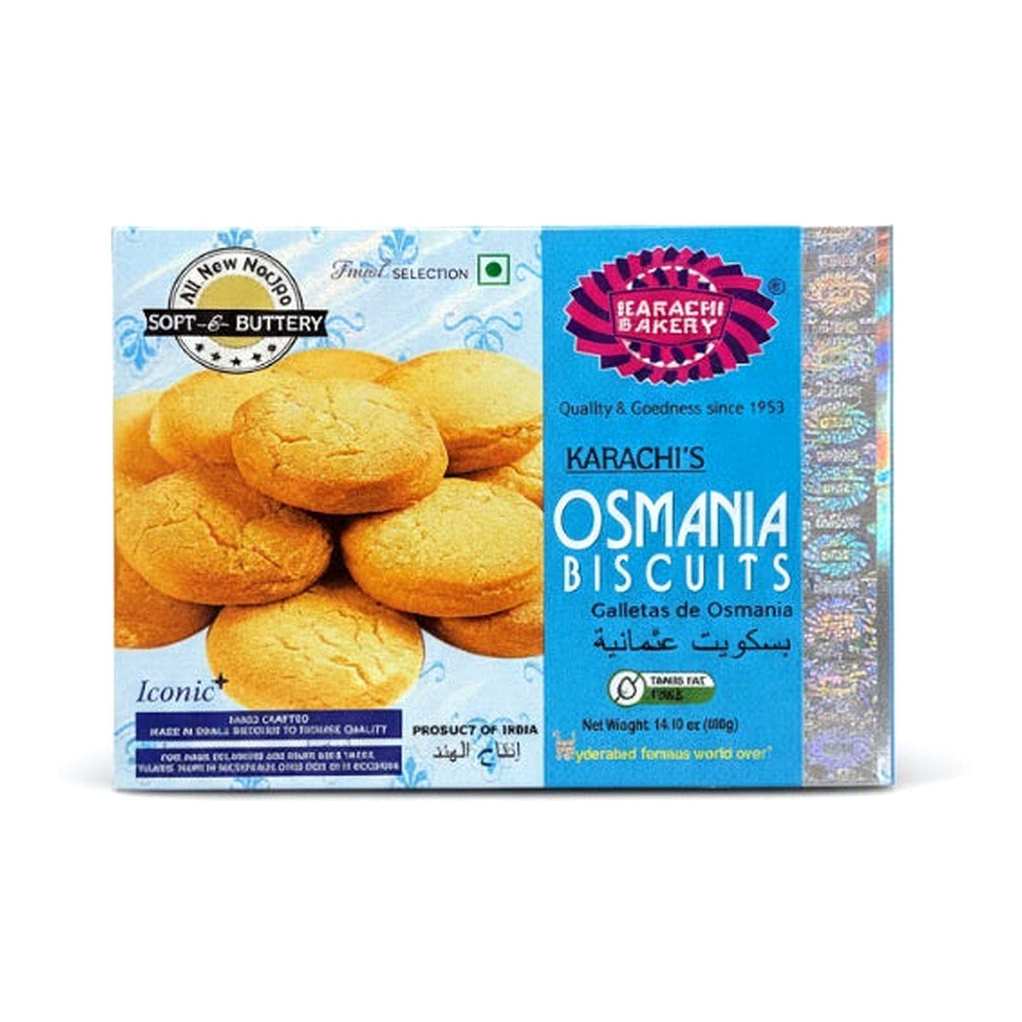 Karachi Osmania Biscuits 400G - Ready to Eat Foods - Buy Online at Thurga Grocery