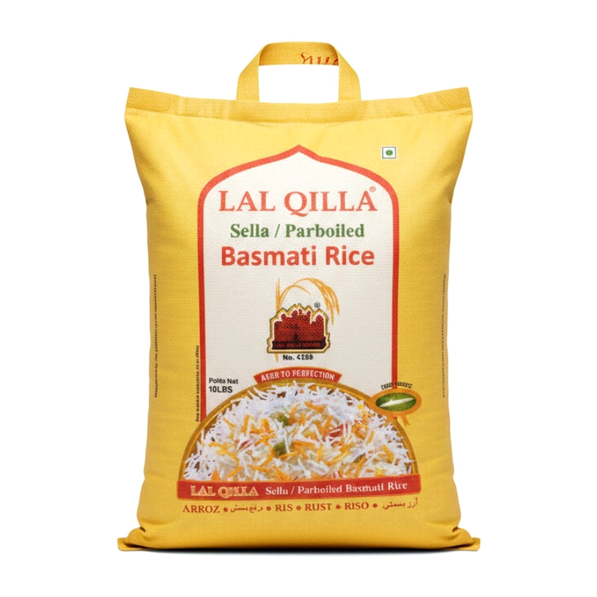 Lal Qilla Parboiled Basmati Rice 10L - Rice & Flours - Buy Online at Thurga Grocery