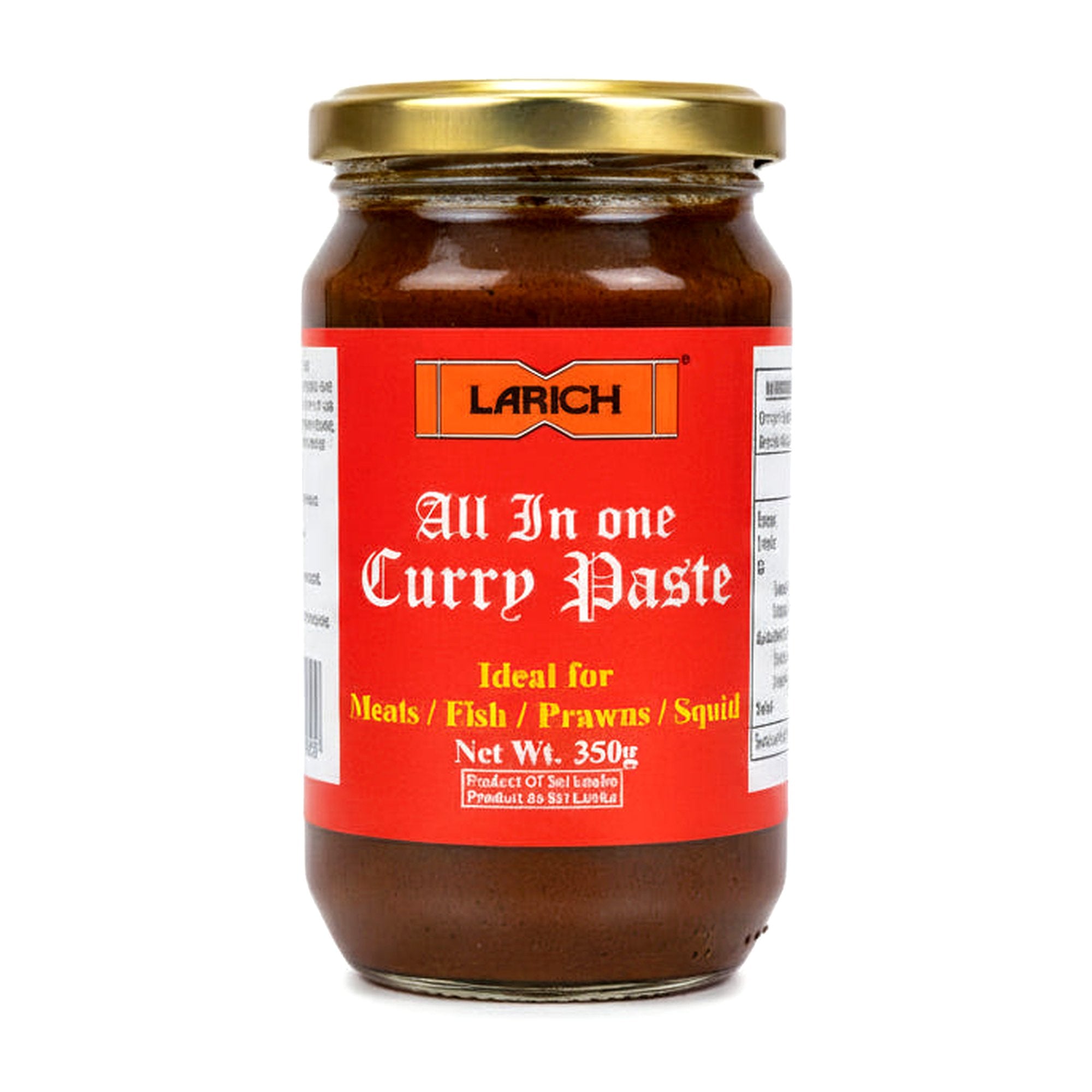 Larich All In One Curry Paste 350G - Condiments & Pickles - Buy Online at Thurga Grocery