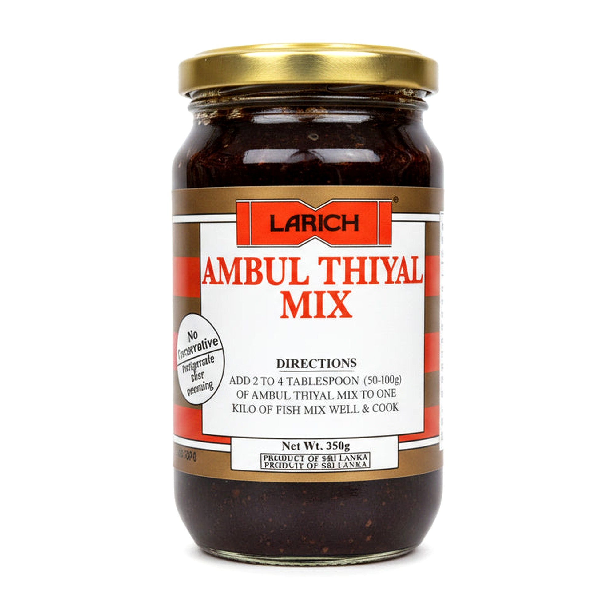 LARICH AMBUL THIYAL MIX 350G - Condiments & Pickles - Buy Online at Thurga Grocery