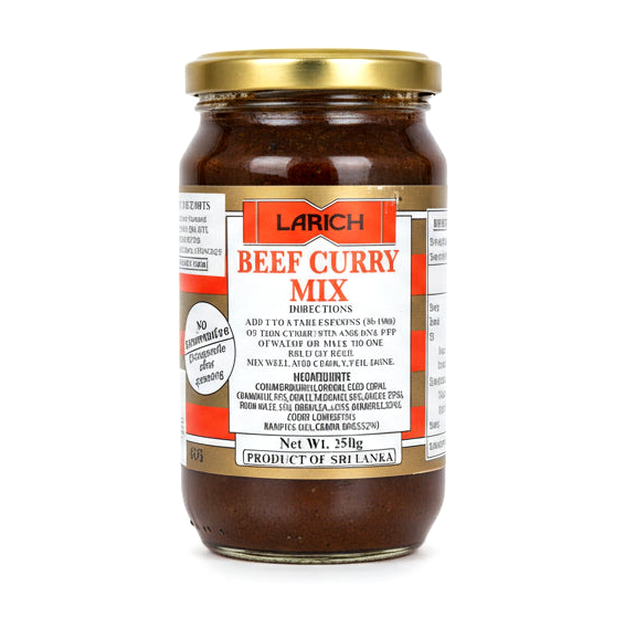 Larich Beef Curry Mix 350G - Condiments & Pickles - Buy Online at Thurga Grocery