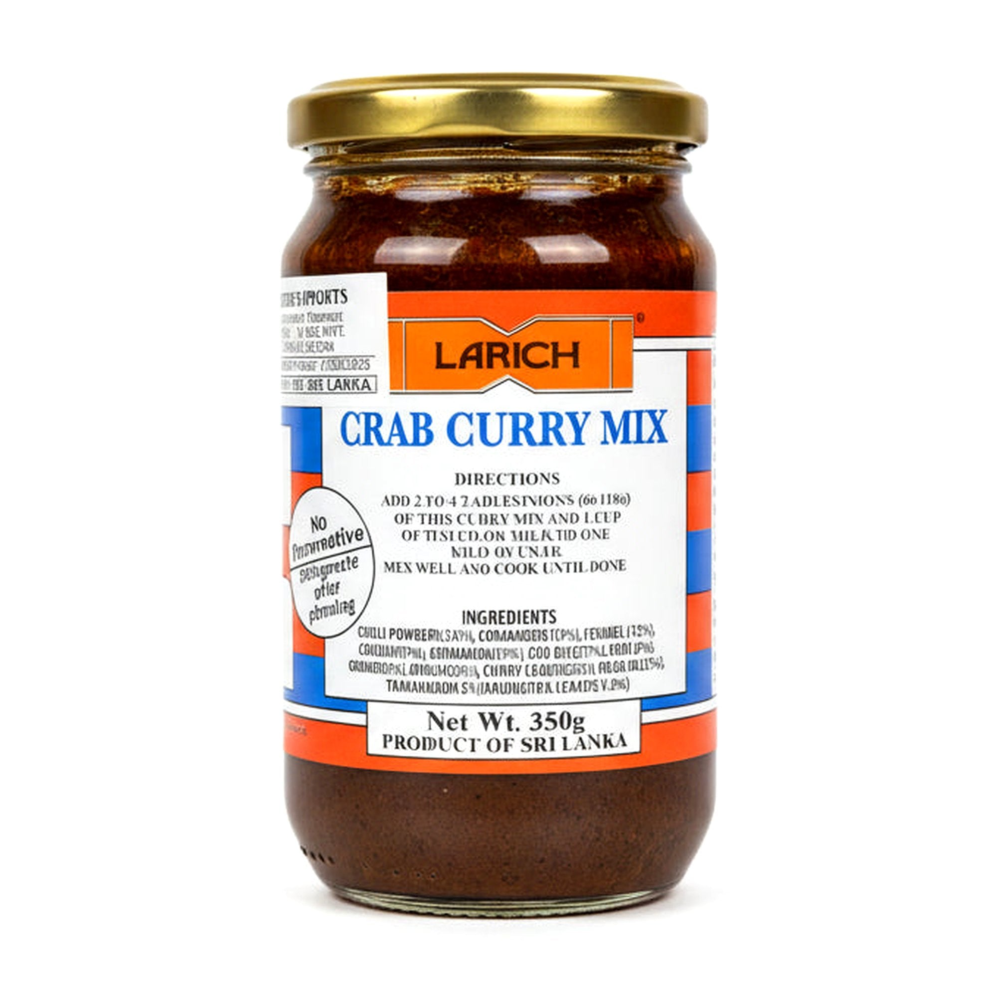 LARICH CRAB CURRY MIX 350G