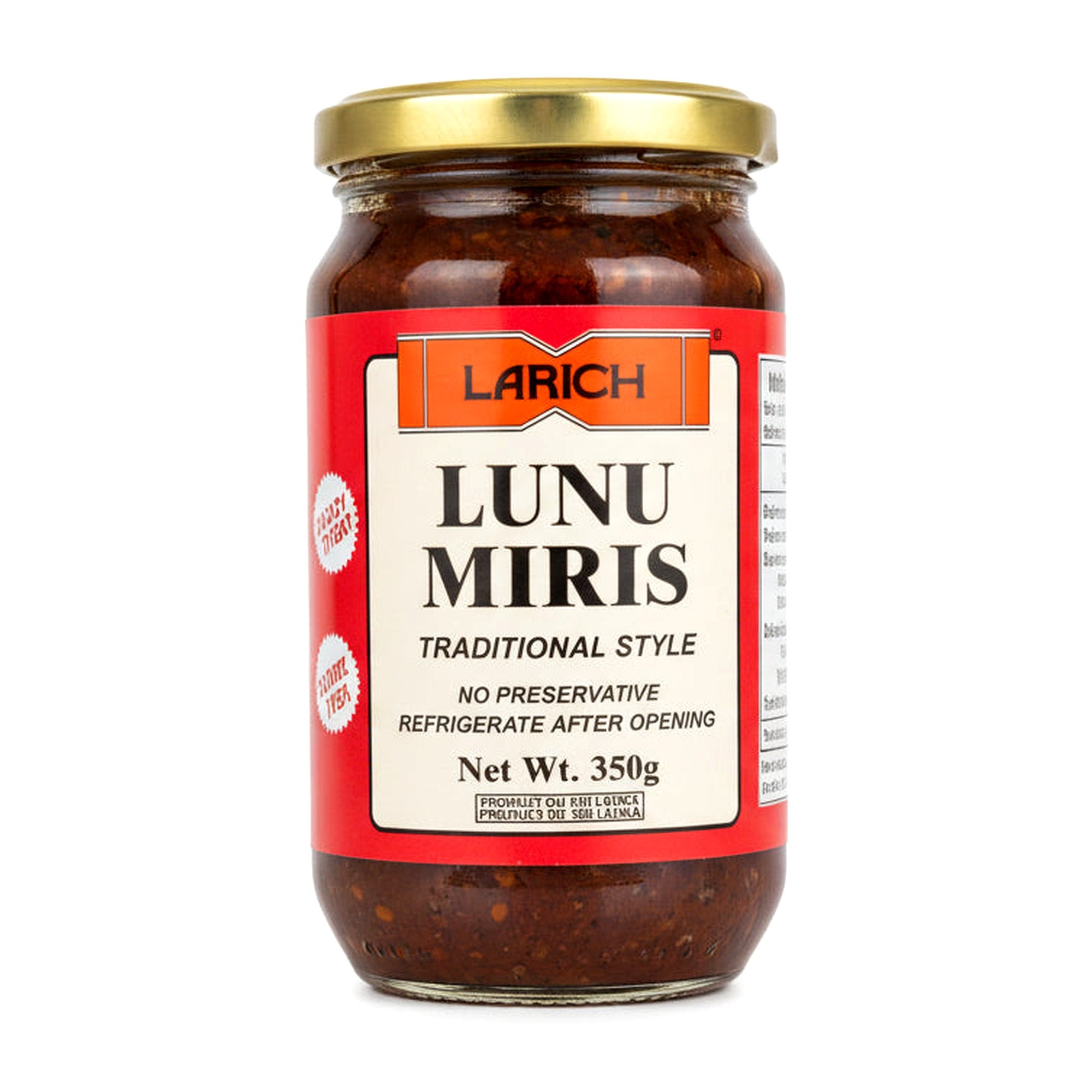 Larich Lunu Miris 350G - Spices & Curry Powder, Condiments & Pickles - Buy Online at Thurga Grocery