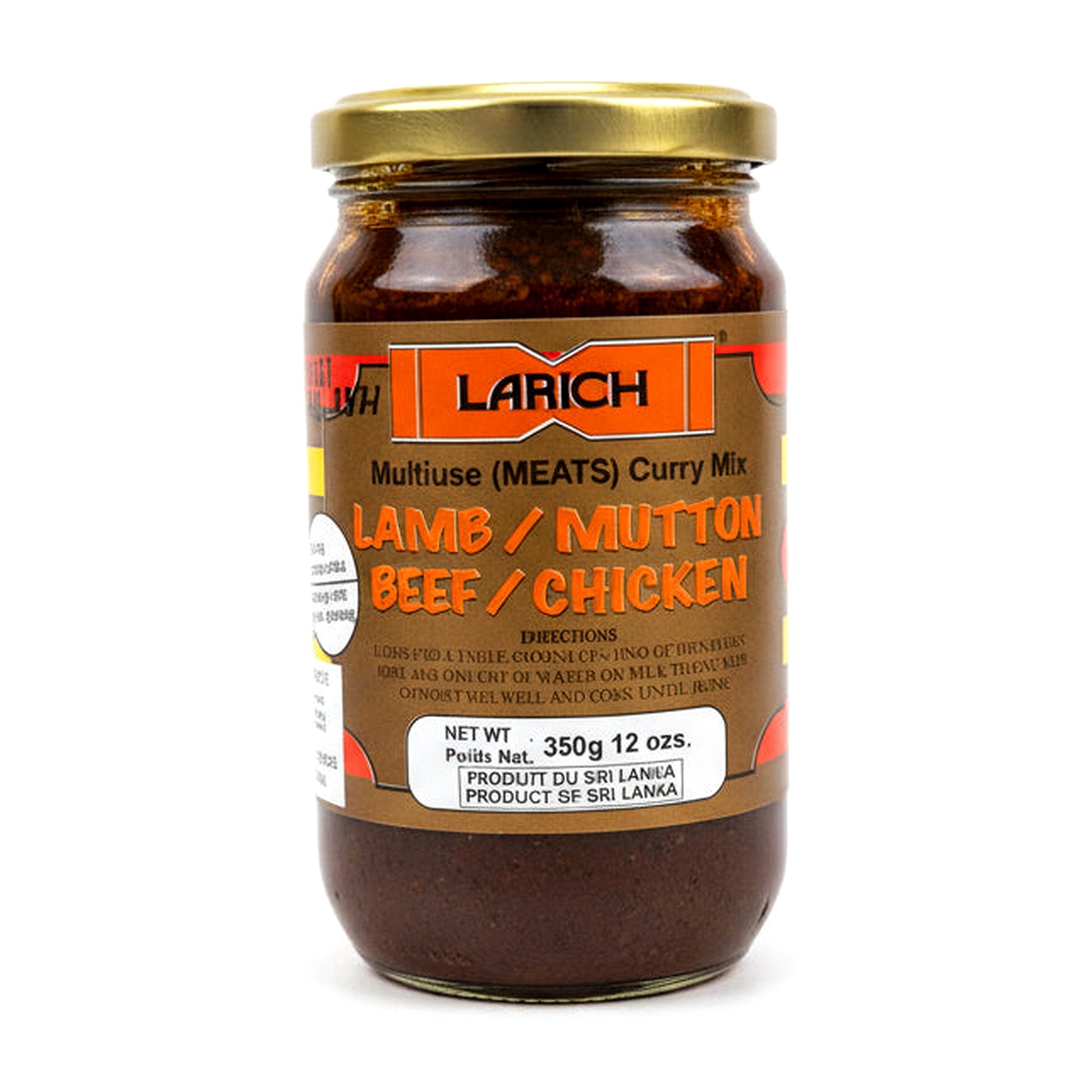 Larich Multiuse Curry Mix 350G - Condiments & Pickles - Buy Online at Thurga Grocery