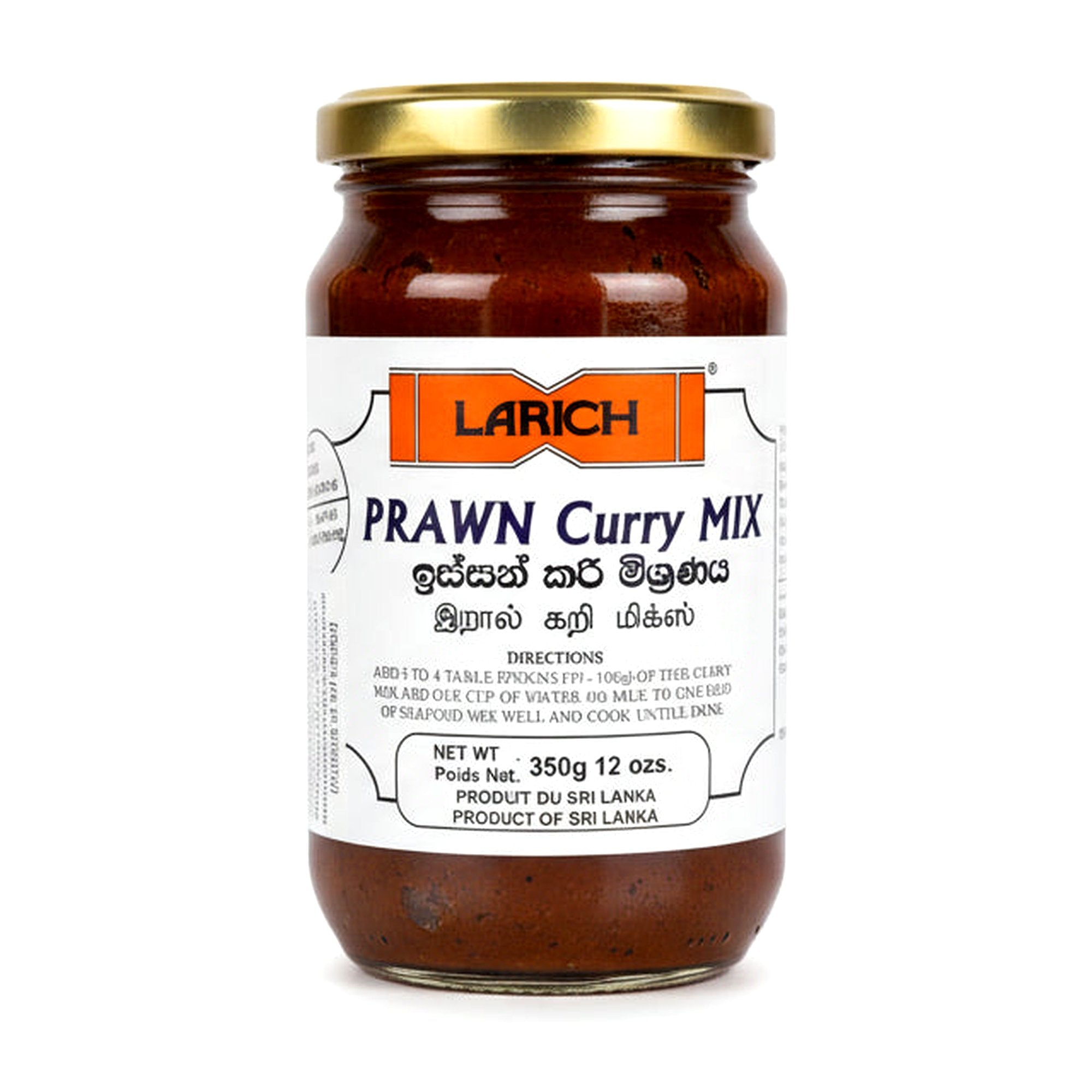 Larich Prawn Curry Mix 350G - Condiments & Pickles - Buy Online at Thurga Grocery