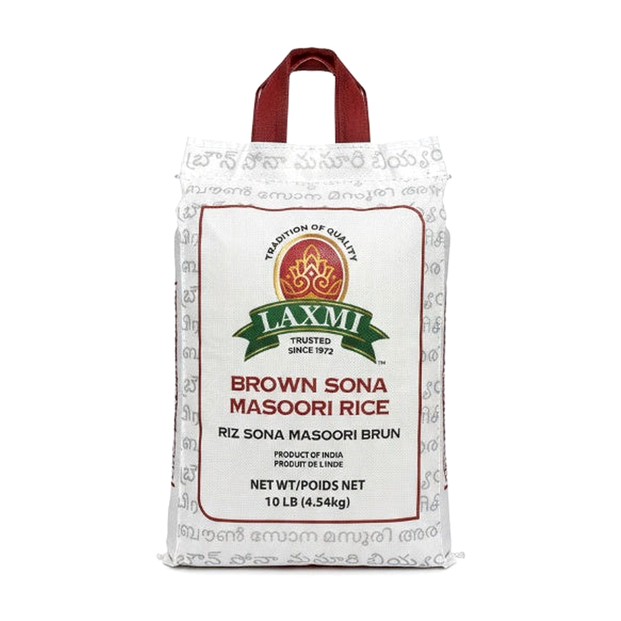 LAXMI BROWN SONA MASOORI RICE 10LB