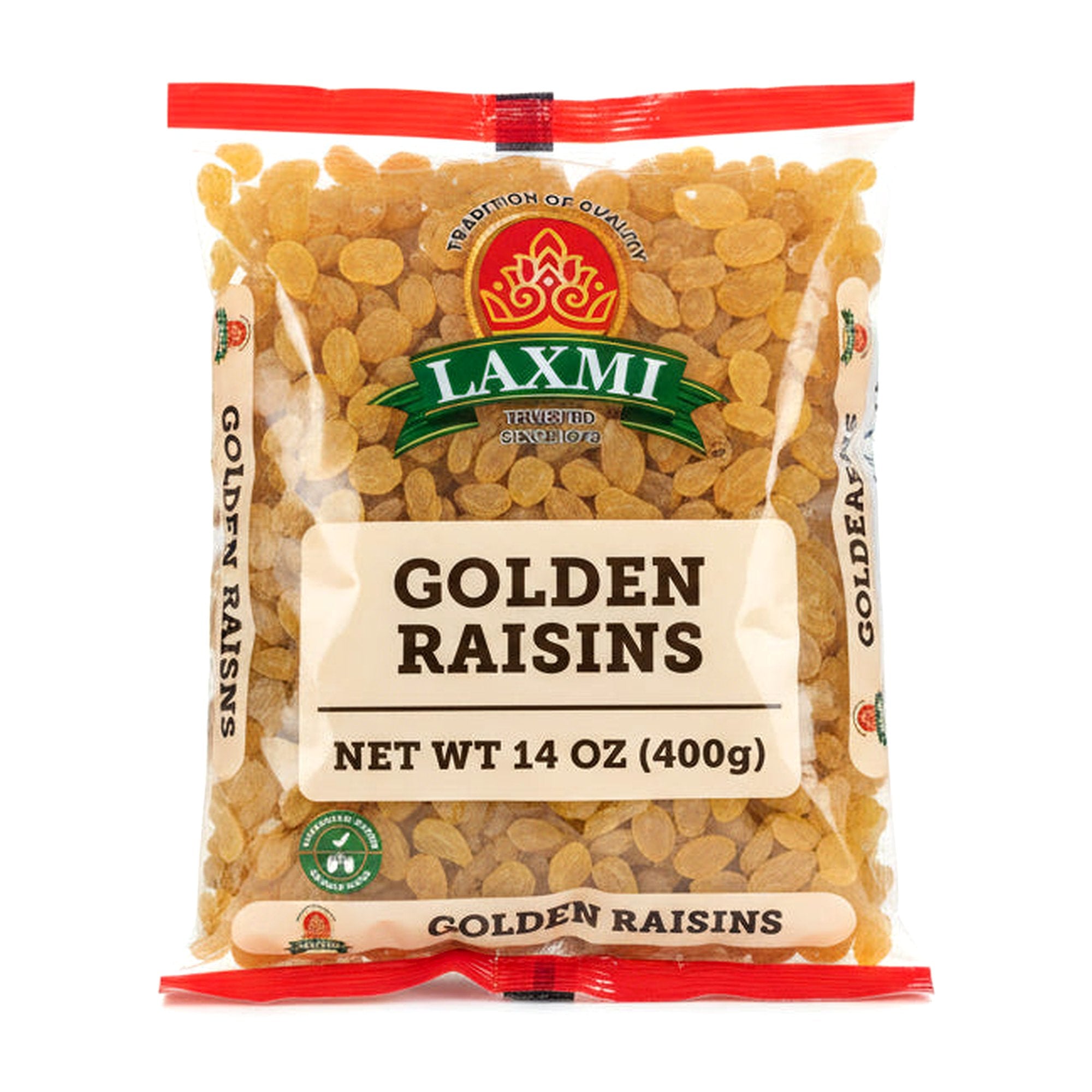 Laxmi Golden Raisins 400G - Dehydrated foods - Buy Online at Thurga Grocery