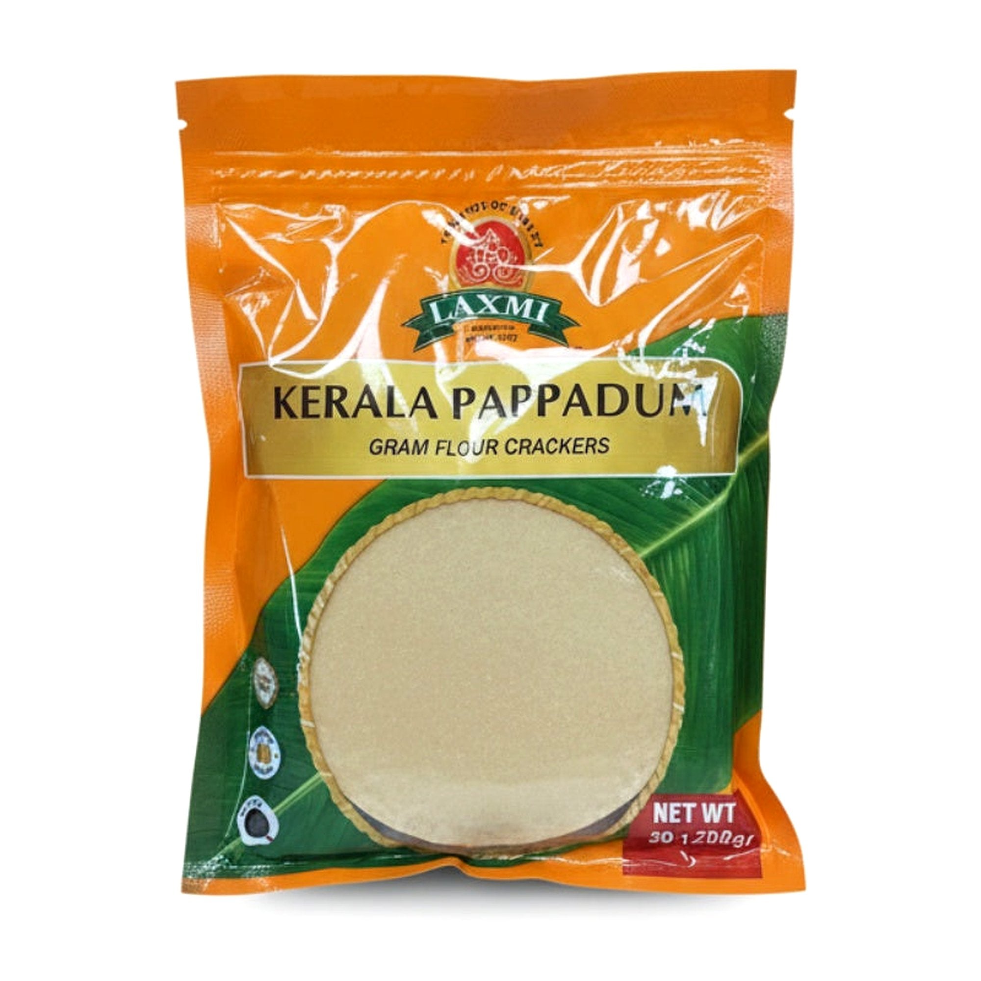 Laxmi Kerala Pappadum 200G - Dehydrated foods - Buy Online at Thurga Grocery