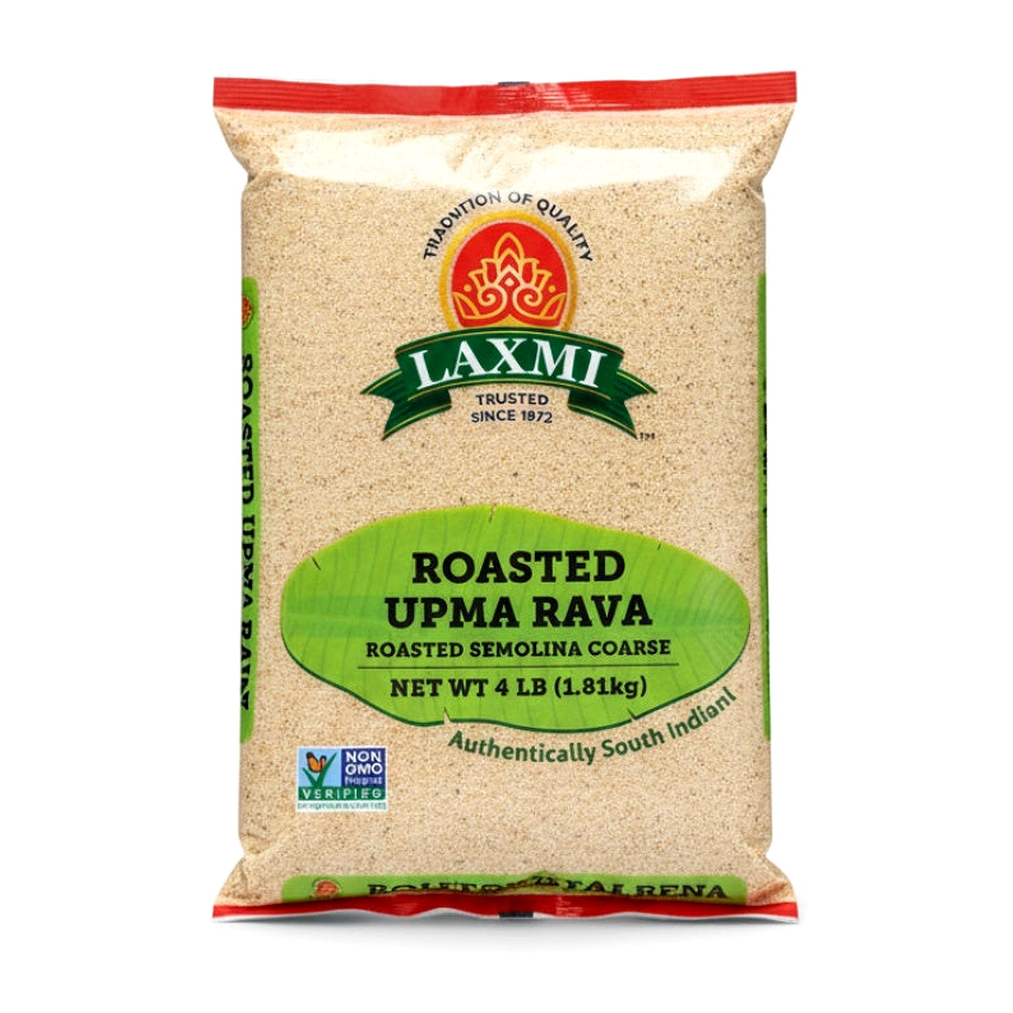 Laxmi Roasted Upma Rava 4Lb - Rice & Flours - Buy Online at Thurga Grocery