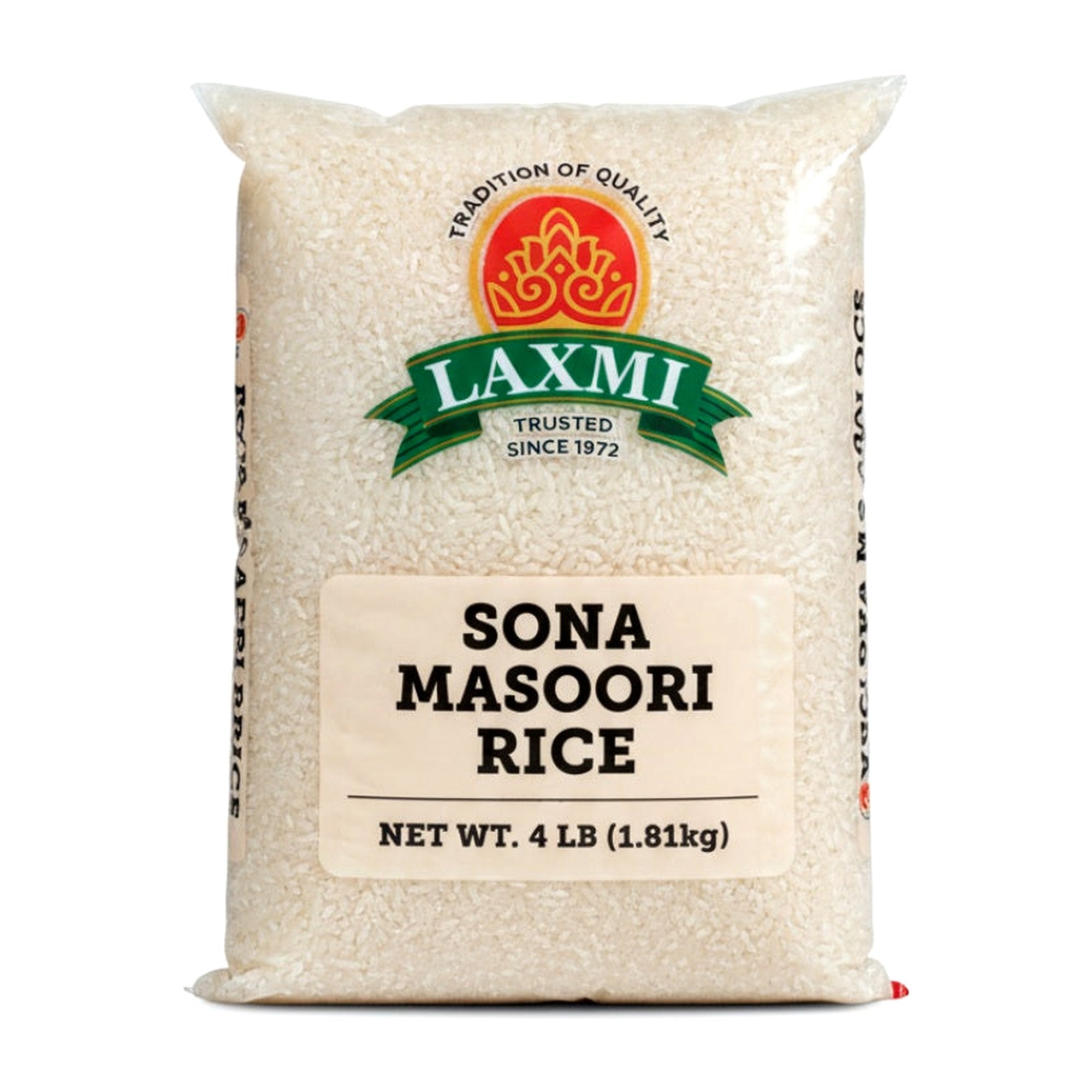 LAXMI SONA MASOORI RICE 4LB