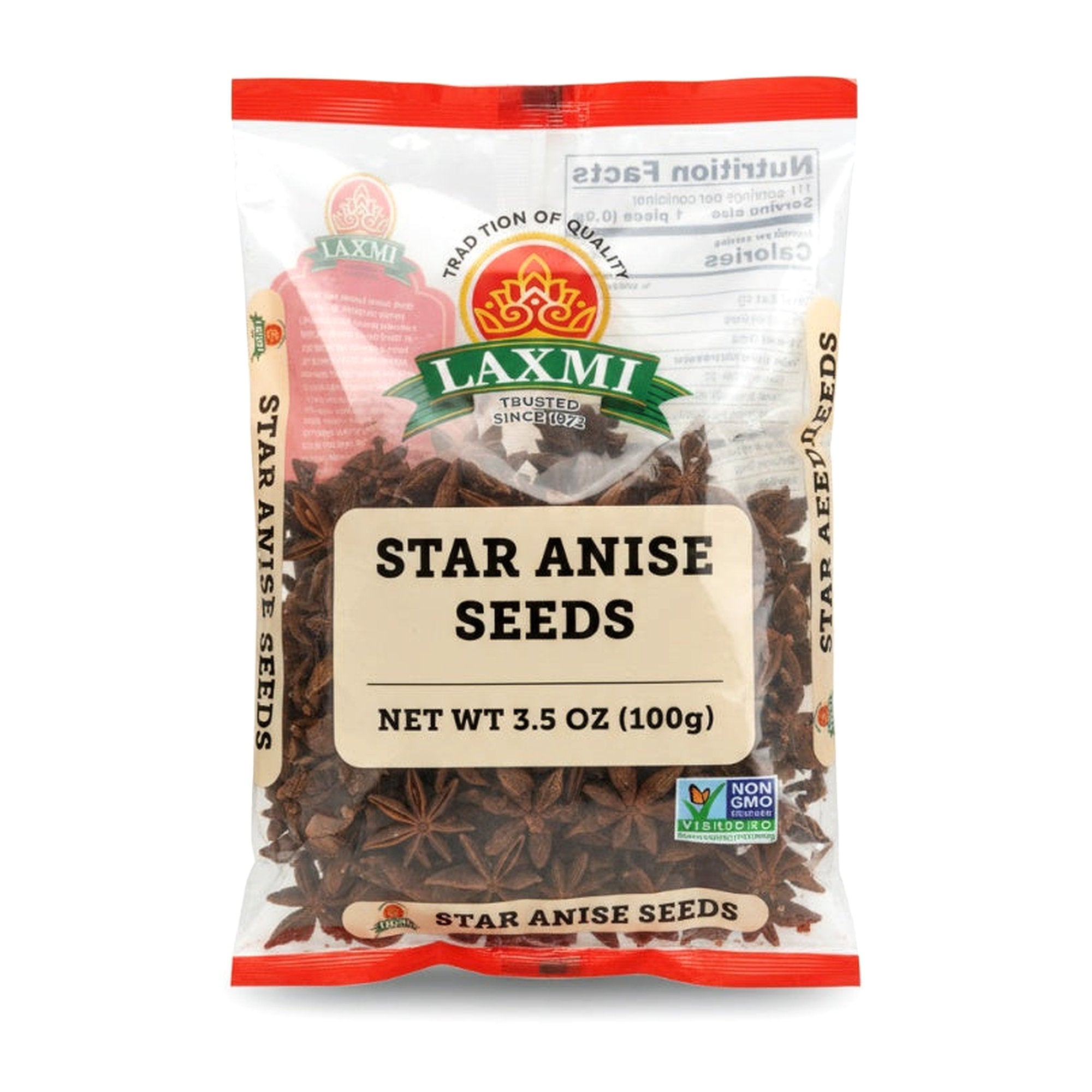 Laxmi Star Anise Seeds 100G - Spices & Curry Powder - Buy Online at Thurga Grocery