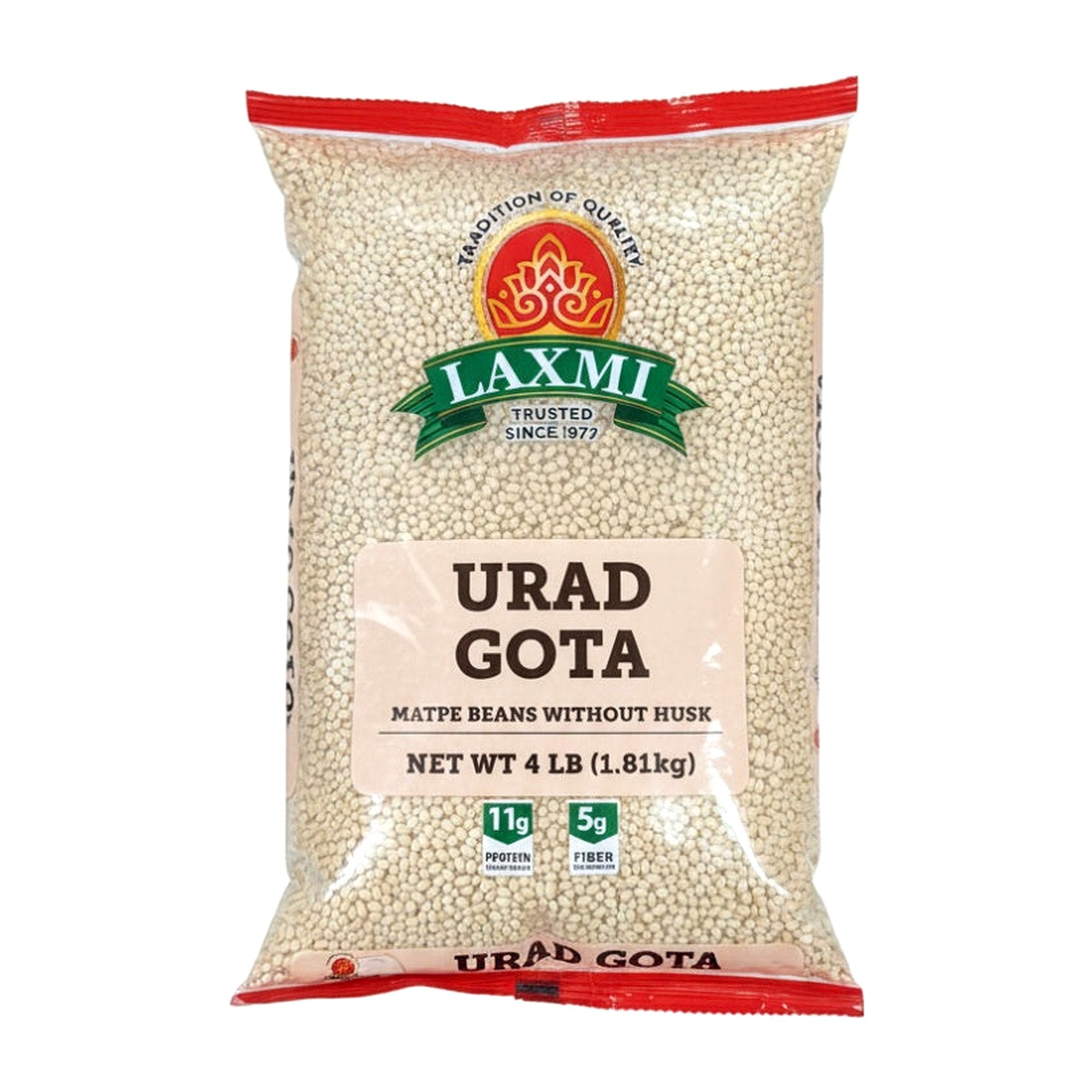 Laxmi Urad Gota 4Lb - Dehydrated foods - Buy Online at Thurga Grocery