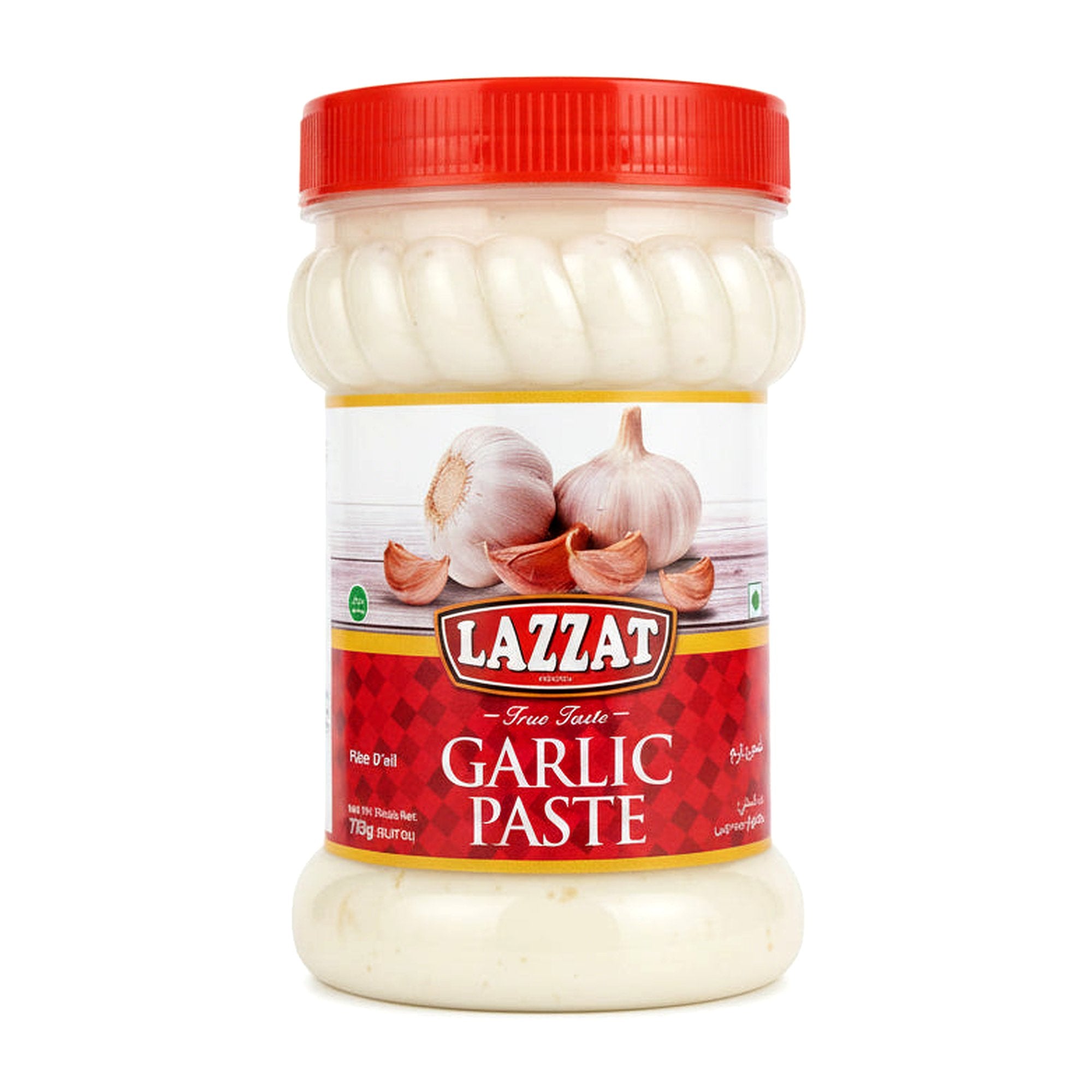 Lazzat Garlic Paste 750G - Condiments & Pickles - Buy Online at Thurga Grocery