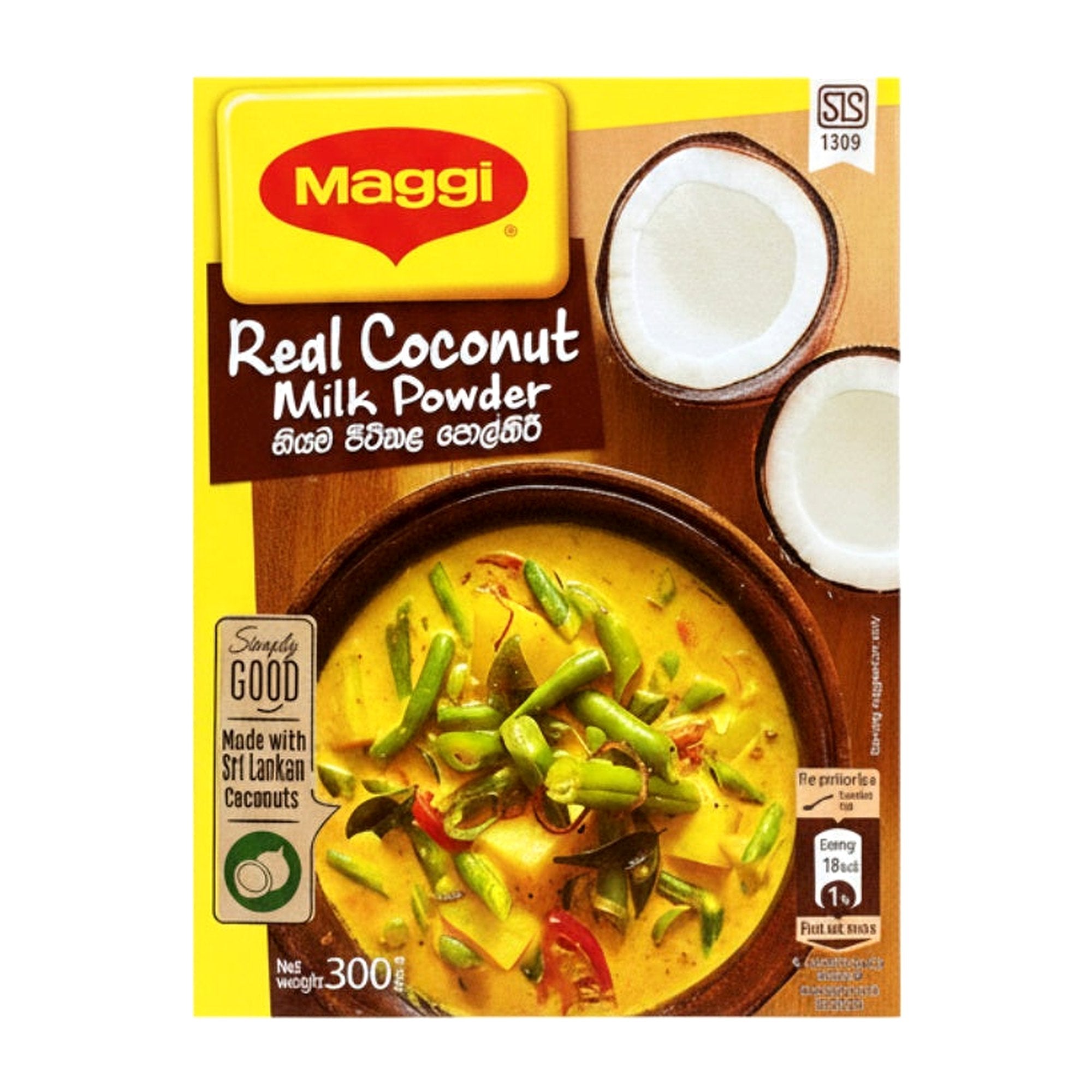 Maggi Real Coconut Milk Powder 300G - Cooking Essential & Kitchen Appliance, Drinks, Rice & Flours - Buy Online at Thurga Grocery