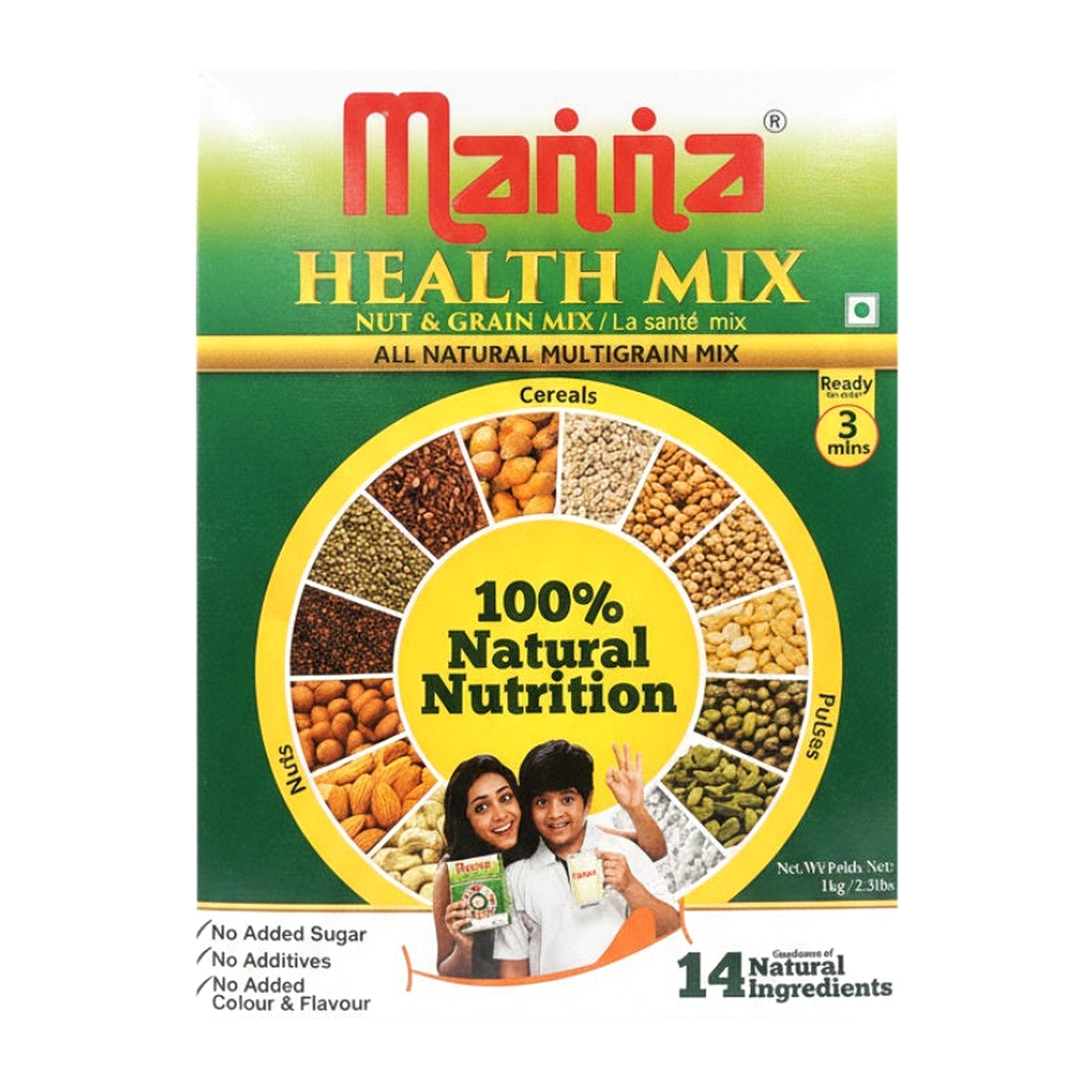 Manna Health Mix 1Kg - Rice & Flours - Buy Online at Thurga Grocery
