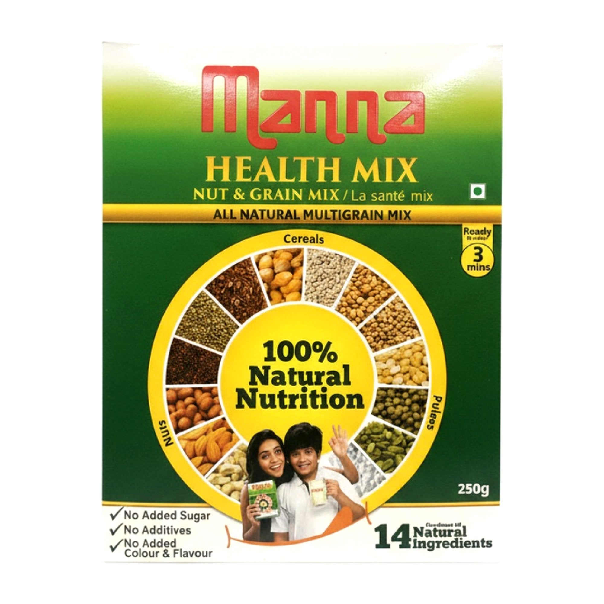 Manna Health Mix 250G - Rice & Flours, Drinks - Buy Online at Thurga Grocery