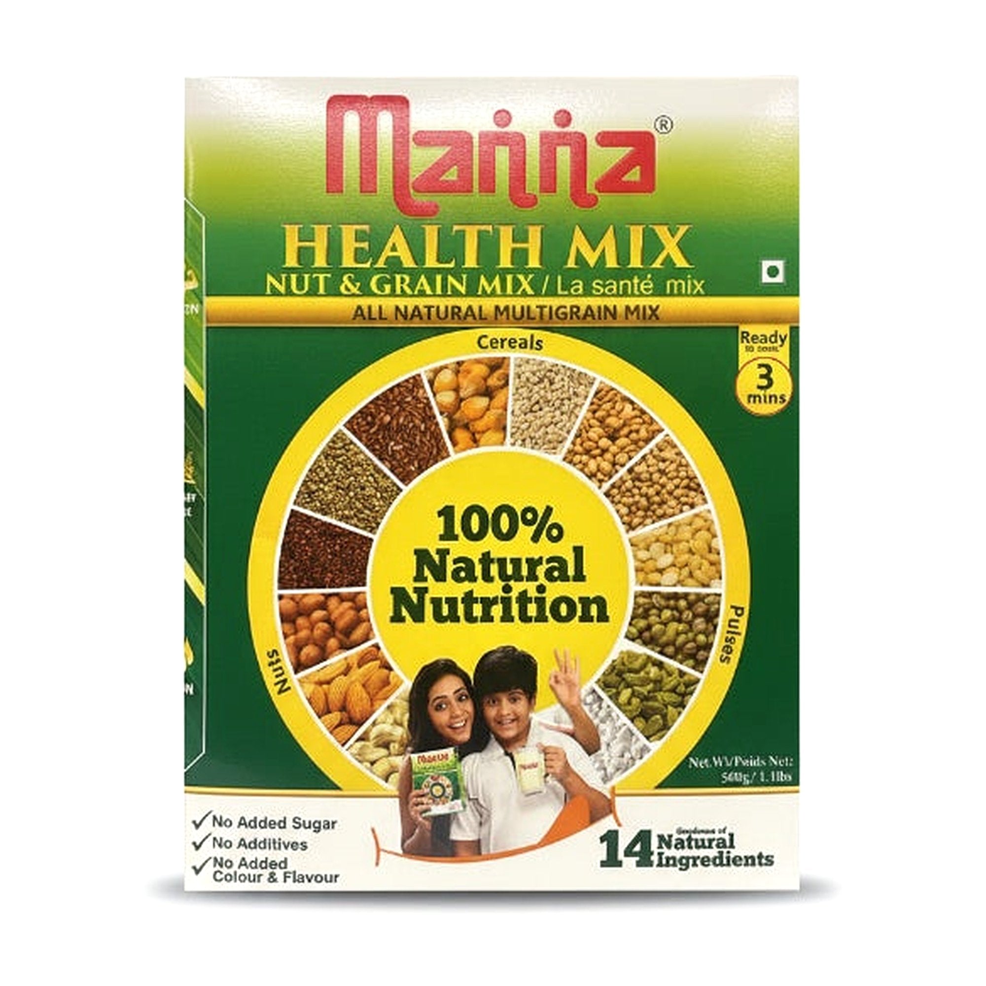 Manna Health Mix 500G - Rice & Flours - Buy Online at Thurga Grocery