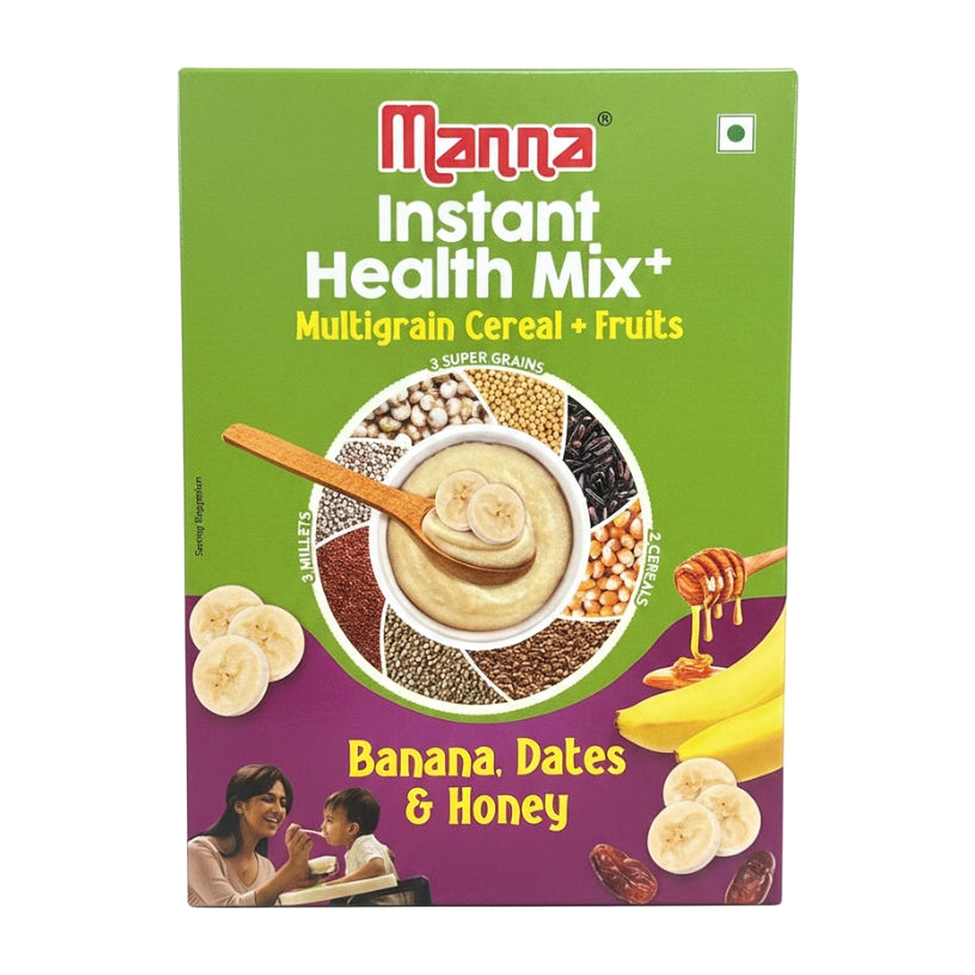 Manna Instant Health Mix + Fruits 200G - Rice & Flours - Buy Online at Thurga Grocery