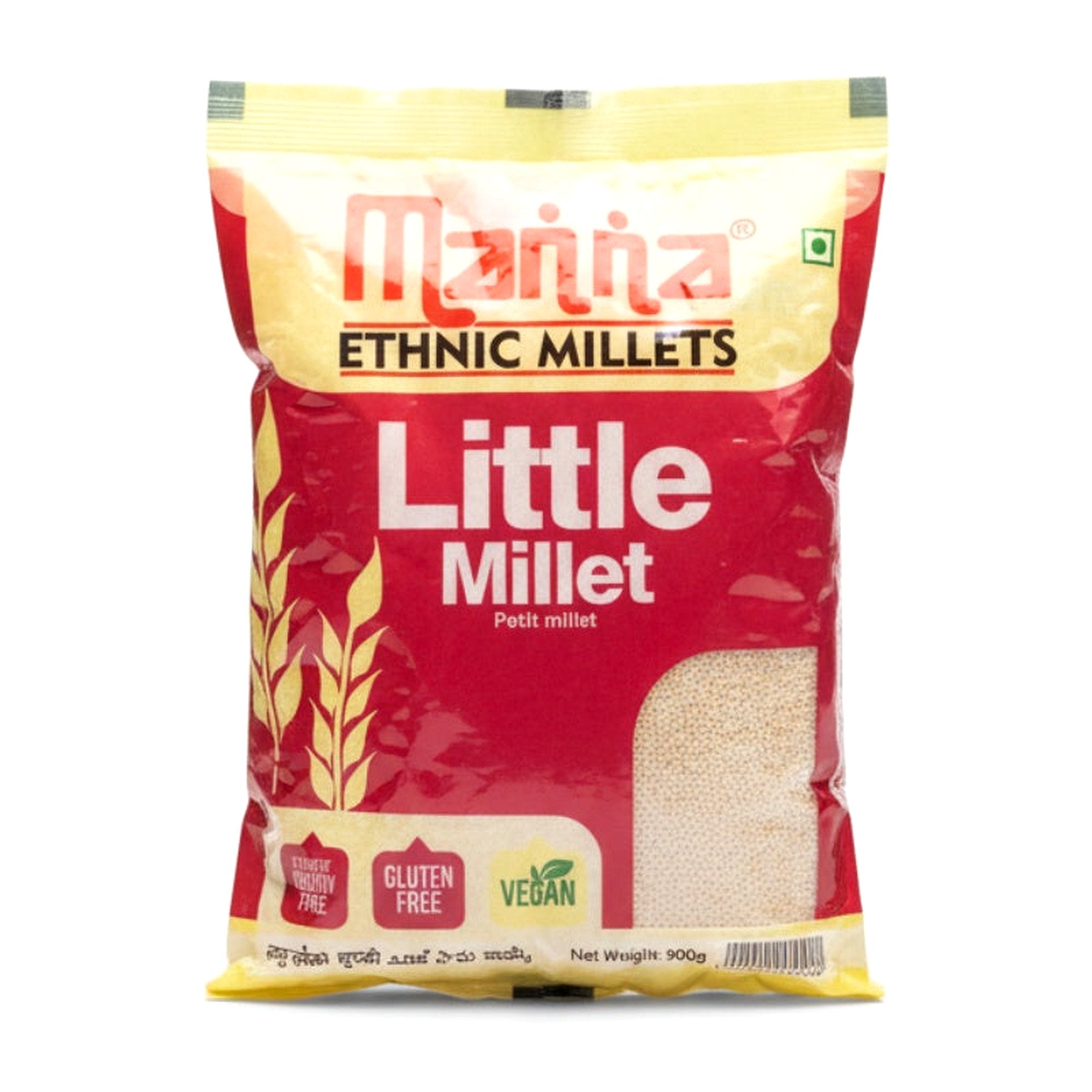 Manna Little Millet 1Kg - Rice & Flours - Buy Online at Thurga Grocery