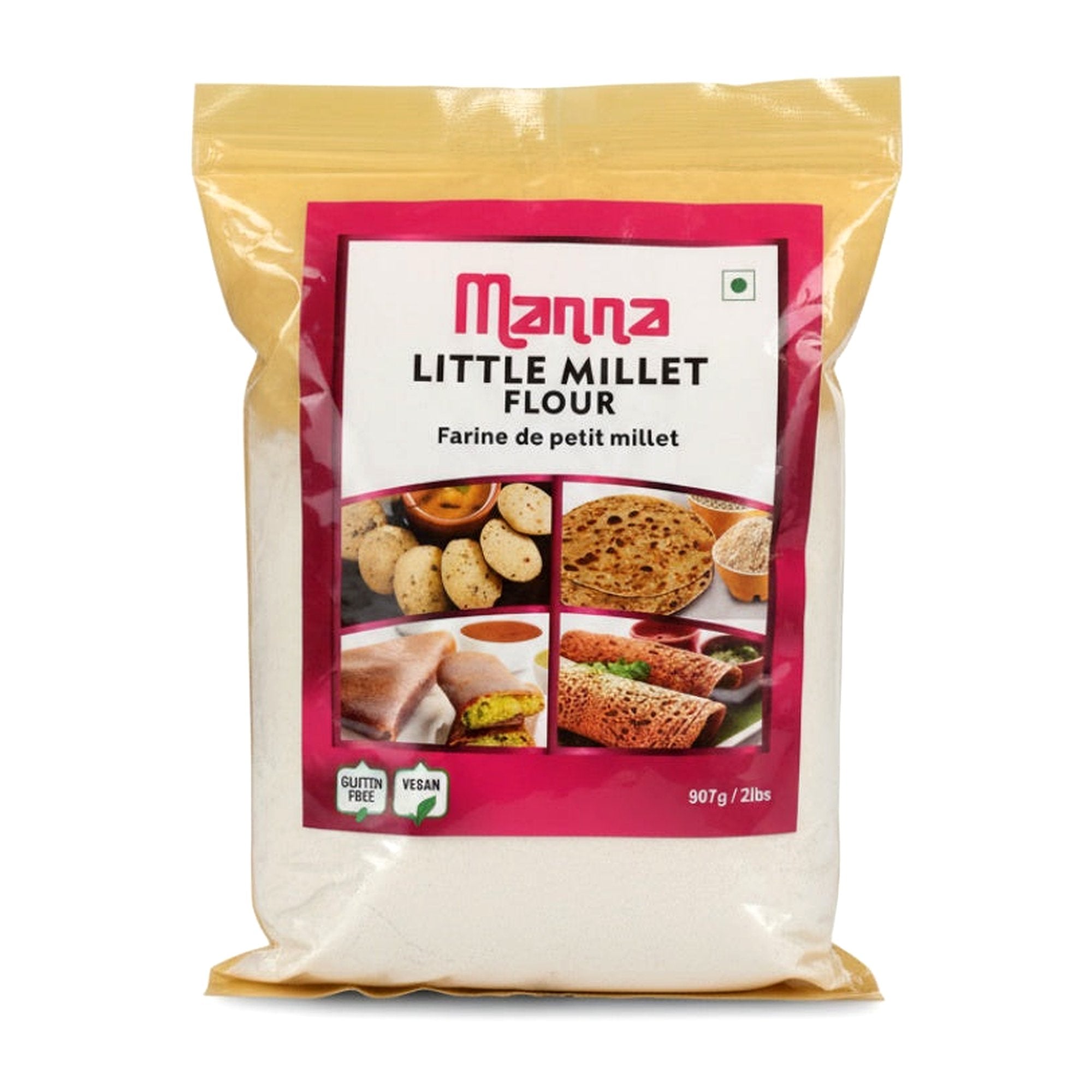 Manna Little Millet Flour 907G - Rice & Flours - Buy Online at Thurga Grocery