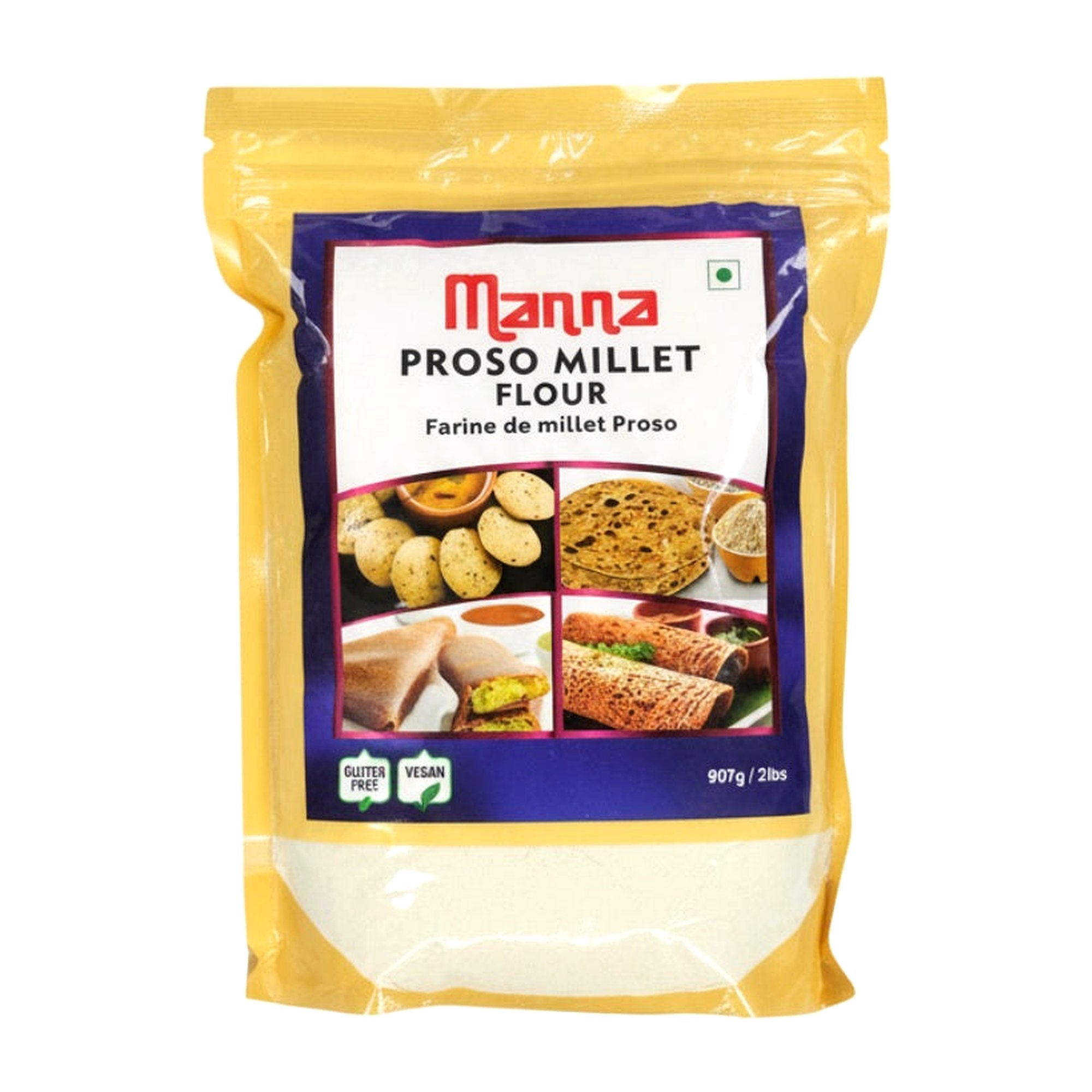 Manna Proso Millet Flour 907G - Rice & Flours - Buy Online at Thurga Grocery