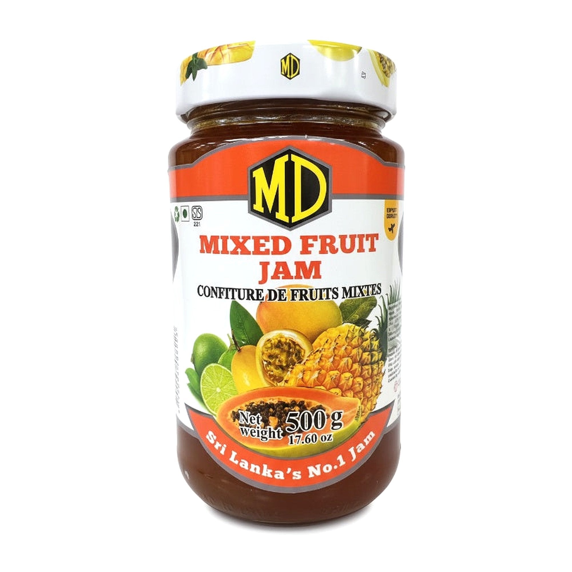 Md Mixed Fruit Jam 500G - Condiments & Pickles - Buy Online at Thurga Grocery