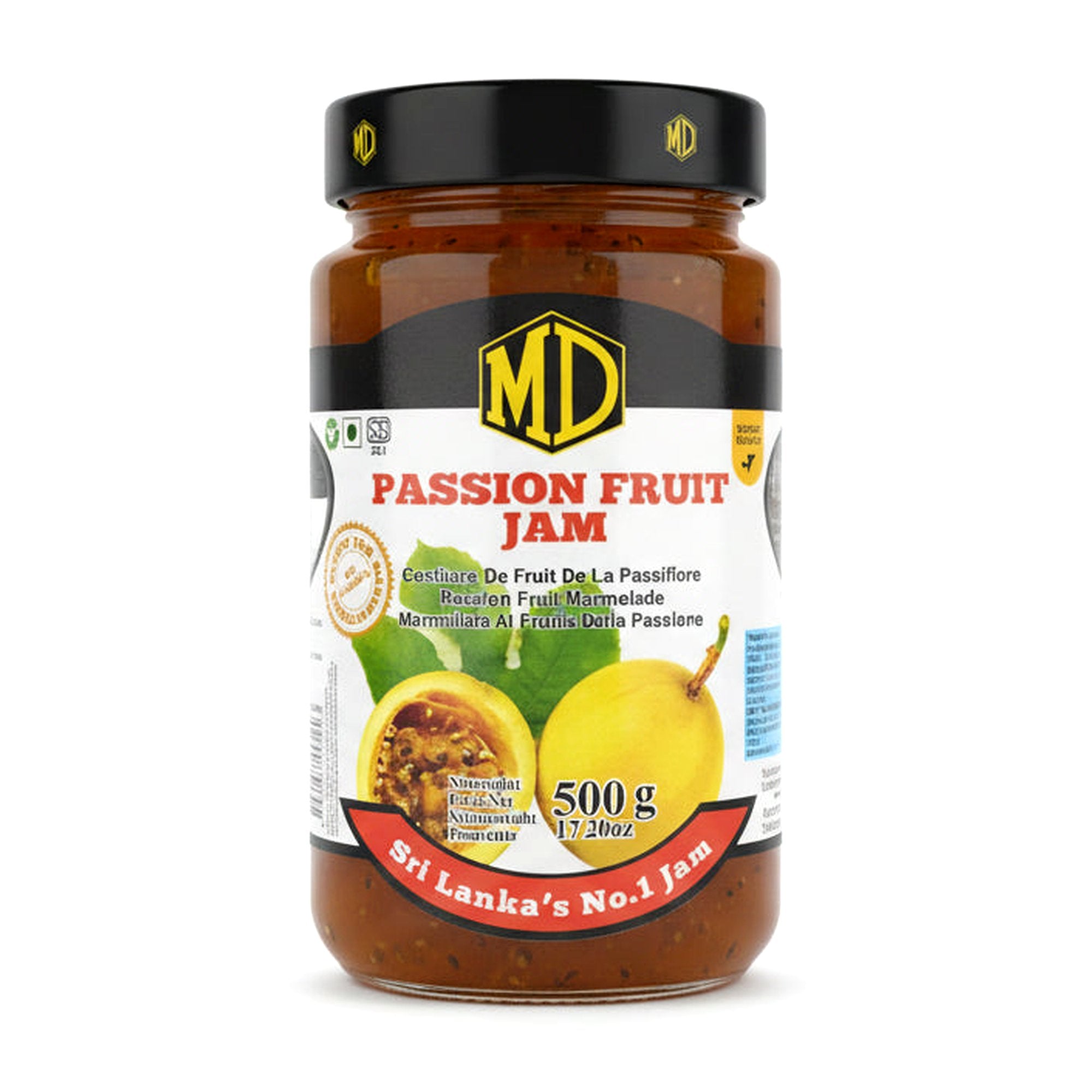 Md Passion Fruit Jam 500G - Condiments & Pickles - Buy Online at Thurga Grocery