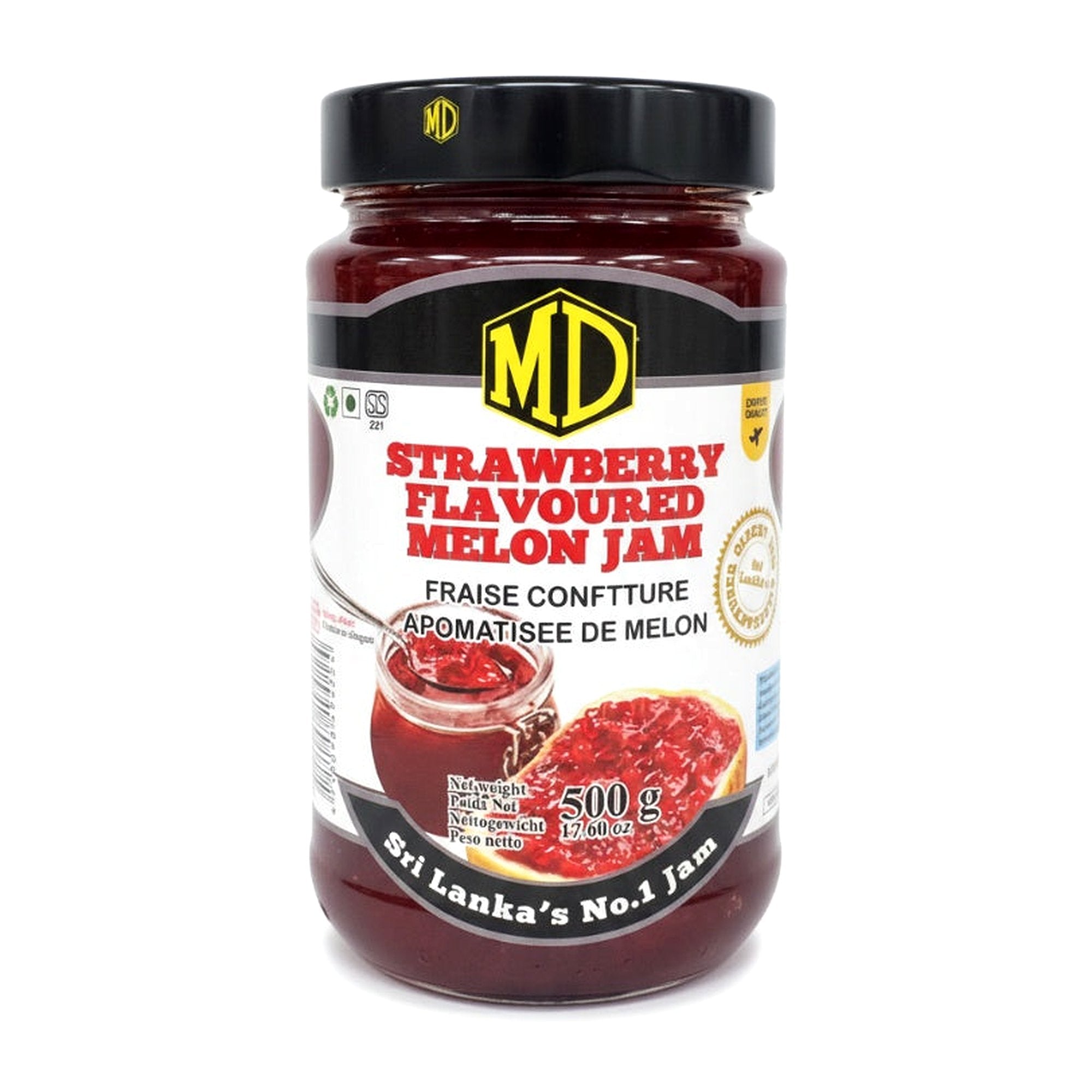 MD STRAWBERRY JAM 500G