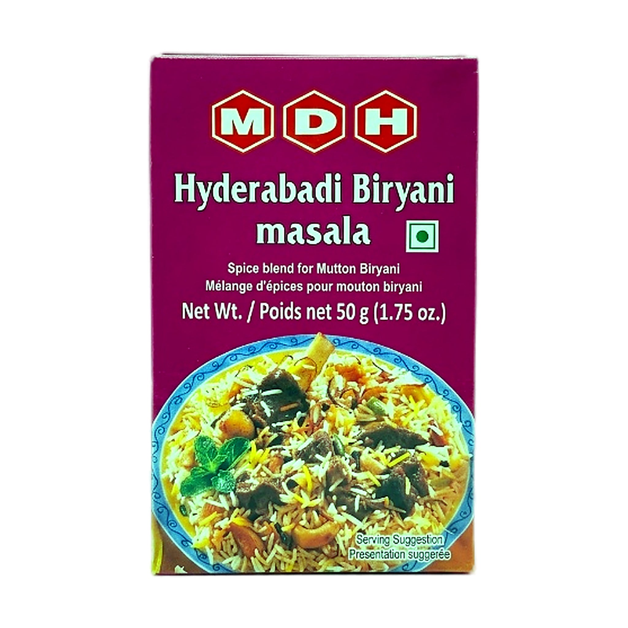 Mdh Hyderabad Biryani Masala 50G