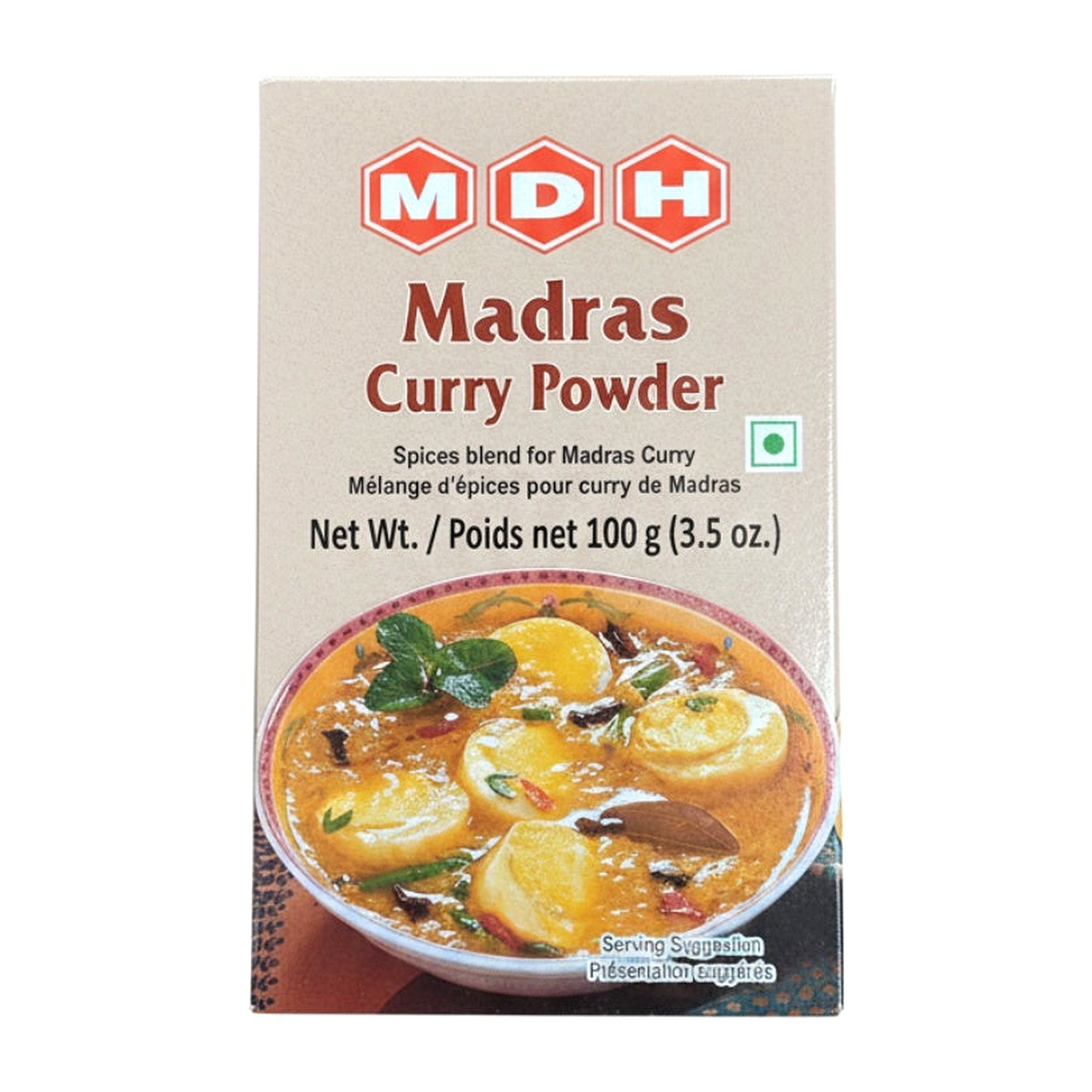 Mdh Madras Curry Pwdr 100 G - Spices & Curry Powder - Buy Online at Thurga Grocery