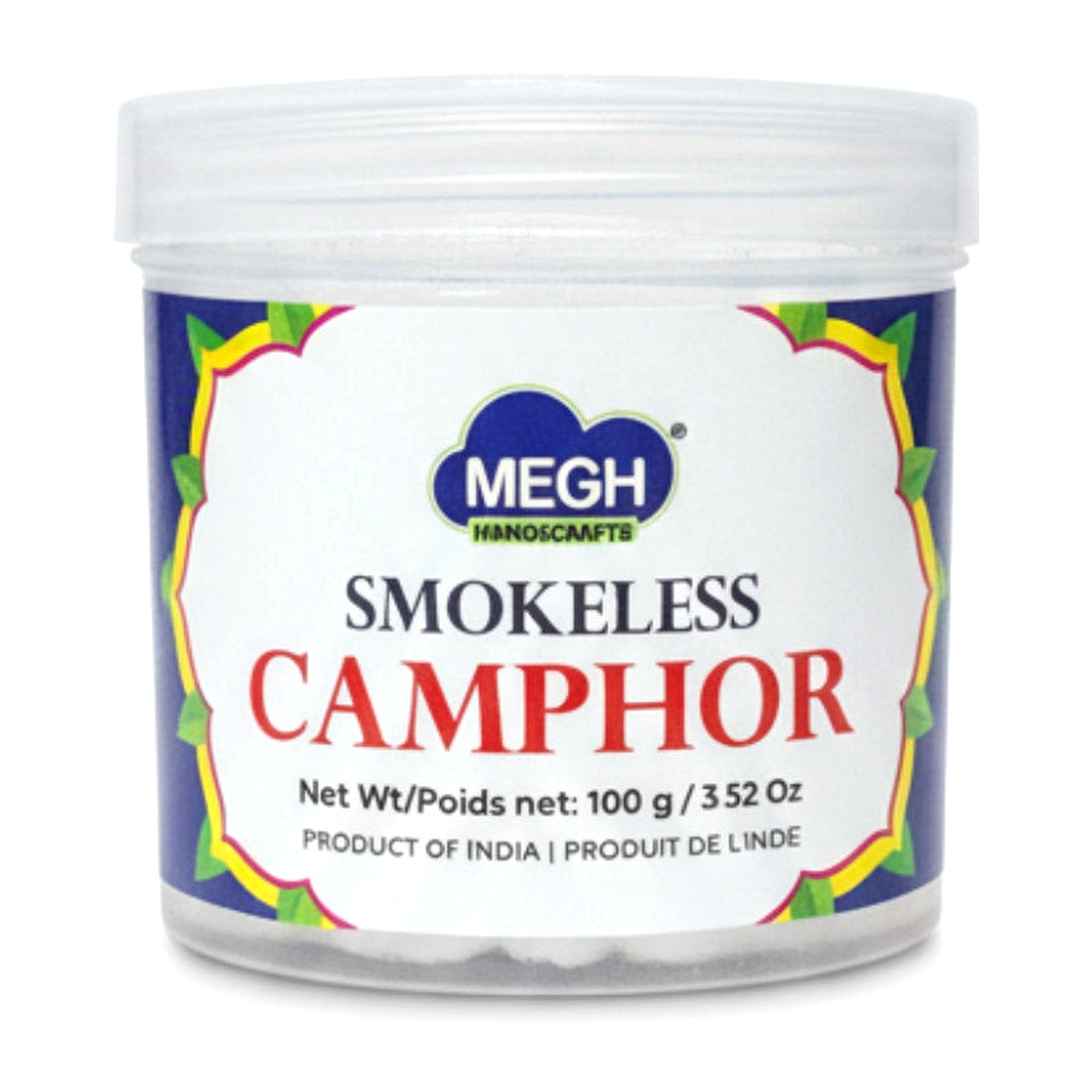 Megh Smokeless Camphor 100G - Cooking Essential & Kitchen Appliance - Buy Online at Thurga Grocery