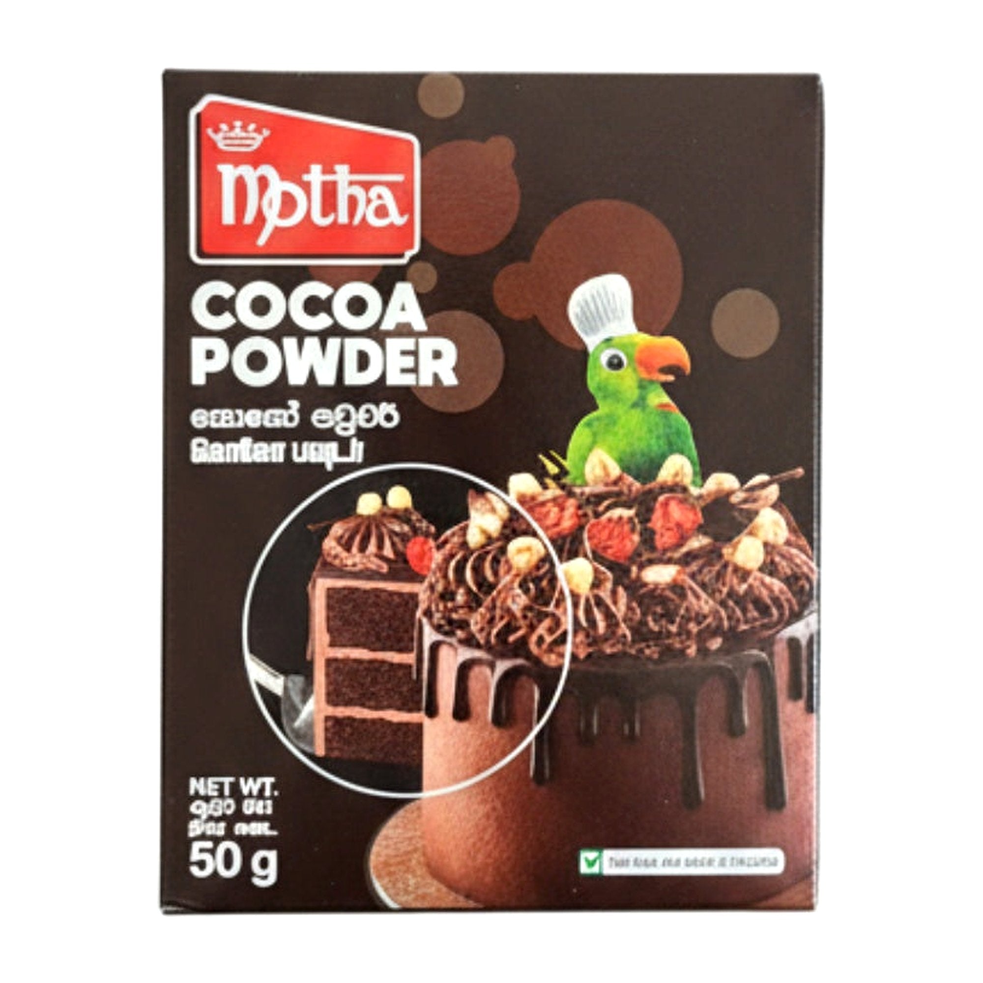 Motha Cocoa Powder 50G - Rice & Flours - Buy Online at Thurga Grocery